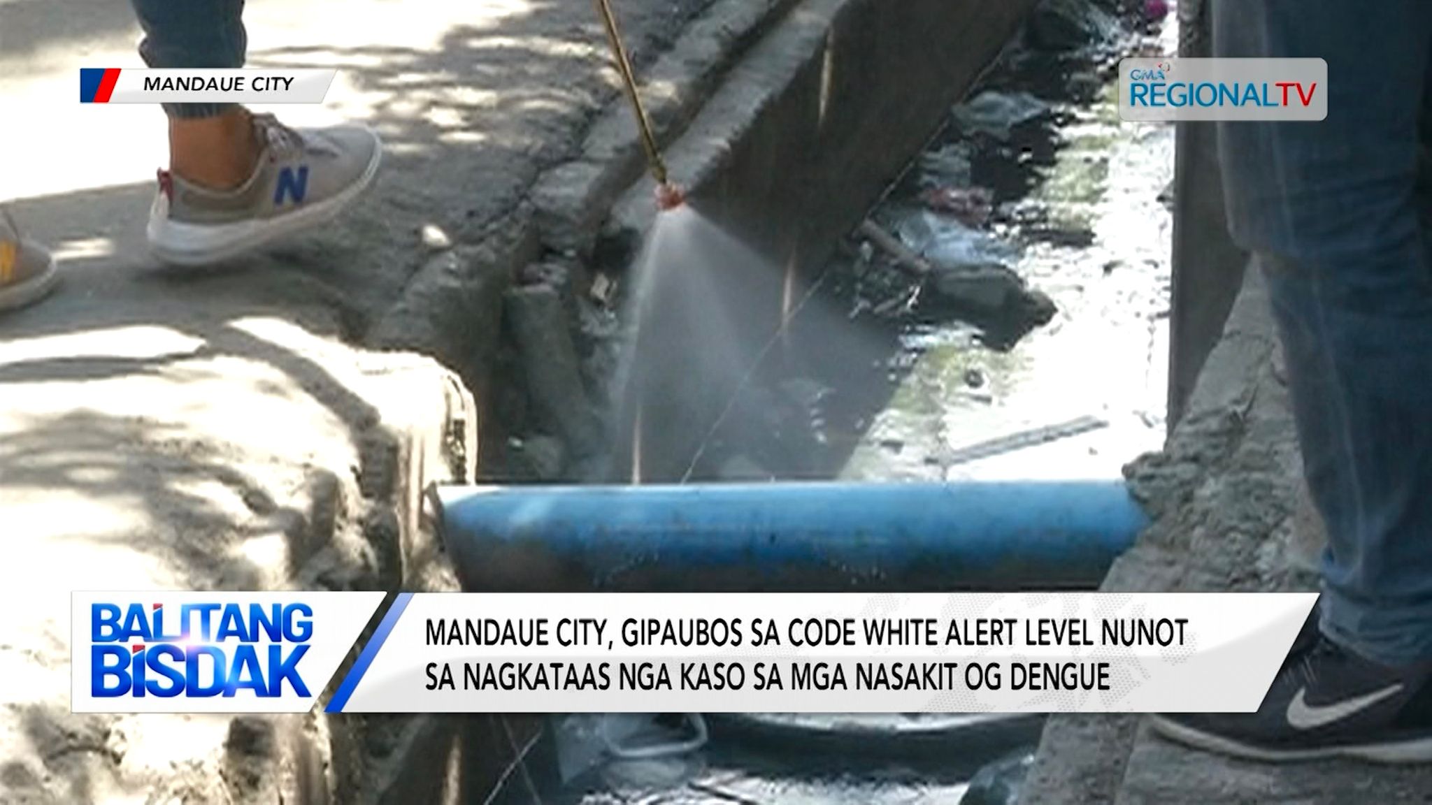 Mandaue City, gipaubos sa code white alert nunot sa pagsaka sa kaso sa dengue