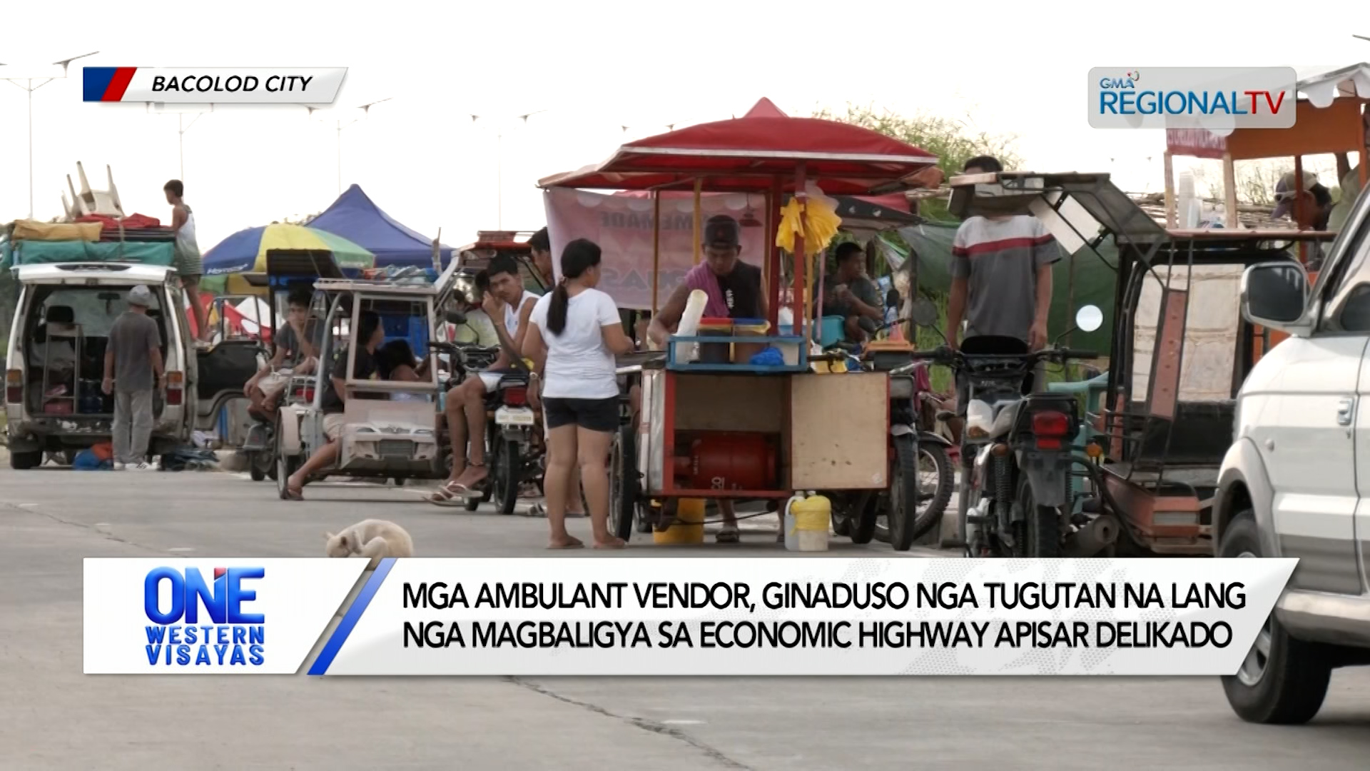 Mga ambulant vendor, ginaduso nga tugutan magbaligya sa Economic Highway