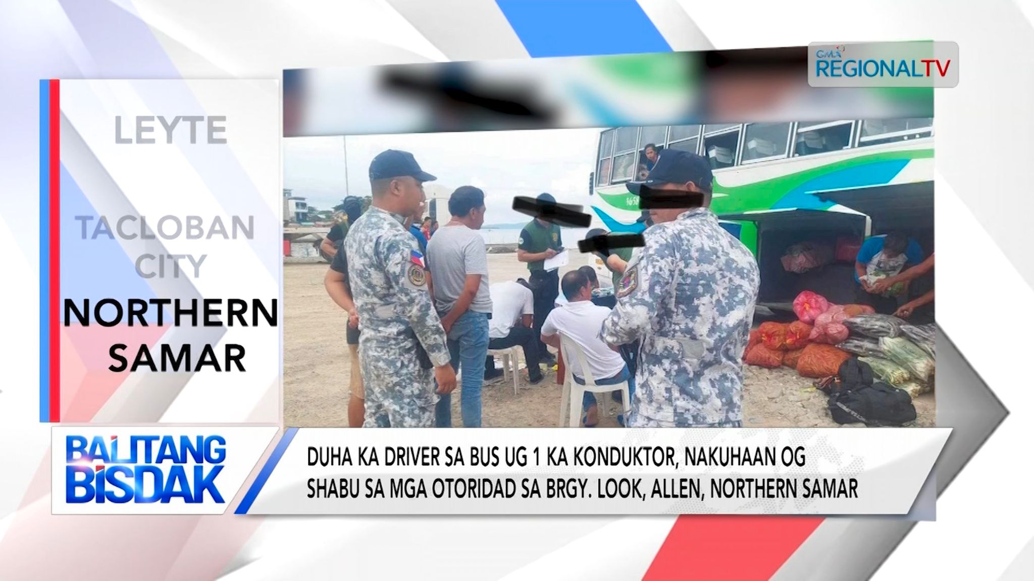 Ronda Balita| 3 ka lalaki, nakuhaan og shabu sa Northern Samar