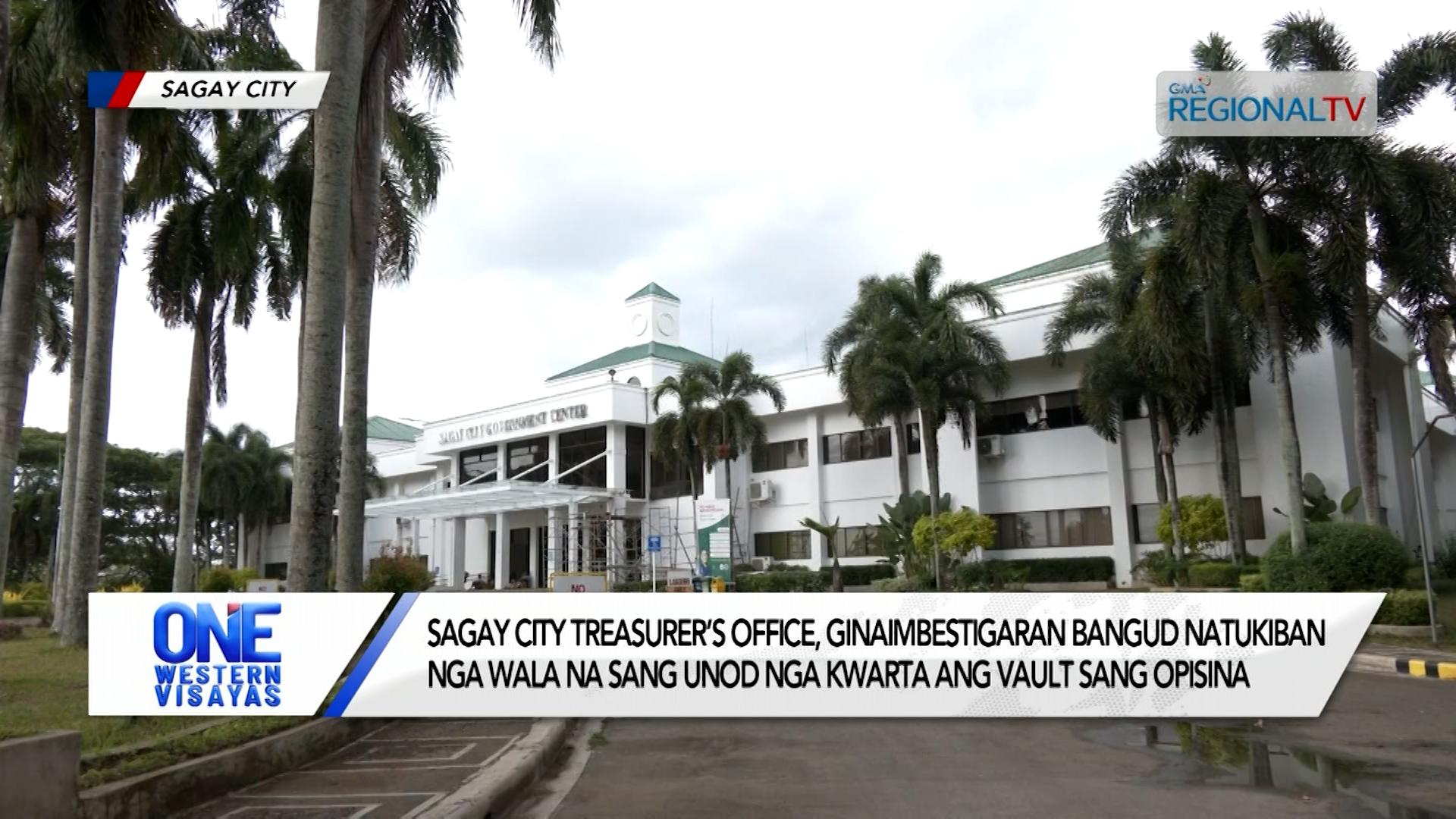 Sagay City Treasurer’s Office, ginaimbestigaran bangud sa kwarta sa vault