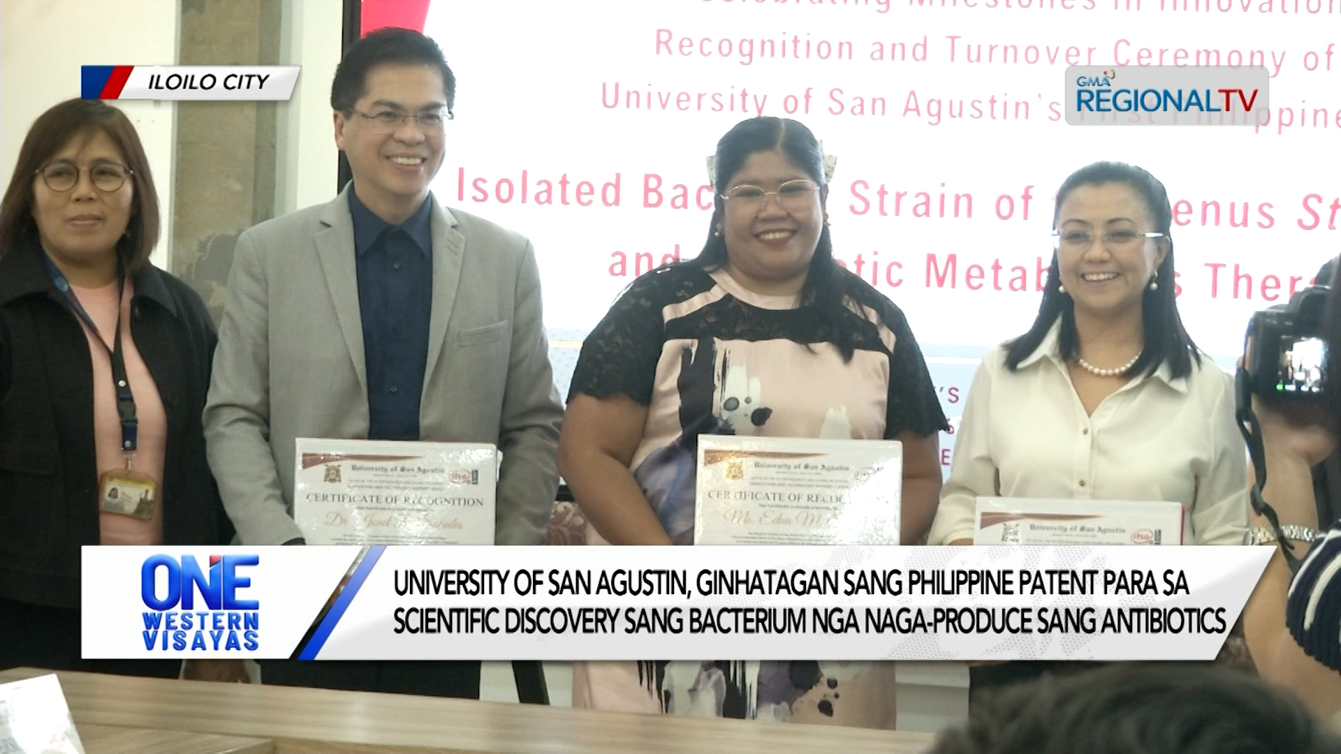 Scientific discovery sang bacterium nga naga-produce sang antibiotics