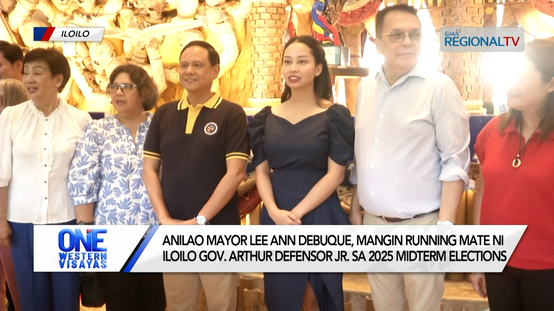 Anilao Mayor Debuque, running mate ni Iloilo Gov. Defensor Jr. sa elections