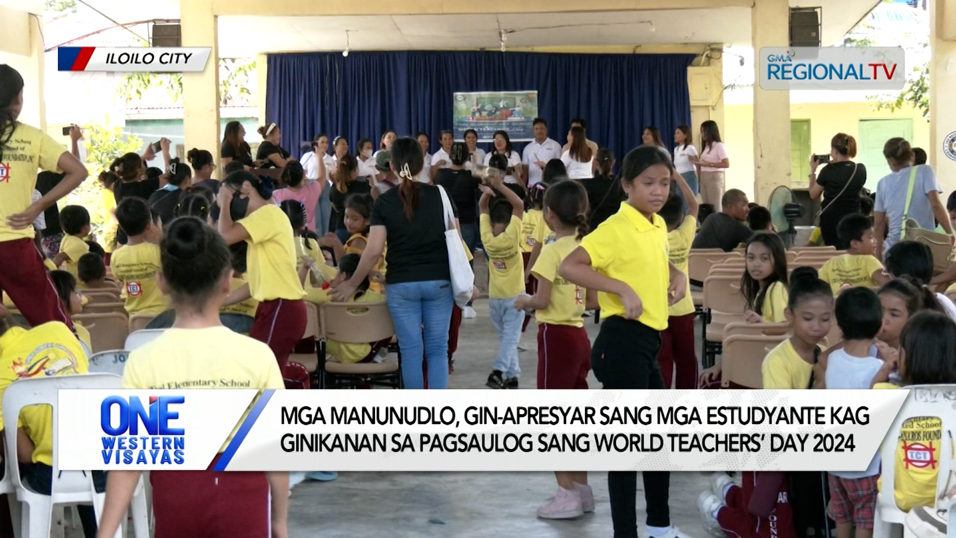 Mga manunudlo, gin-apresyar sang mga estudyante sa pagsaulog sang Teachers’ Day