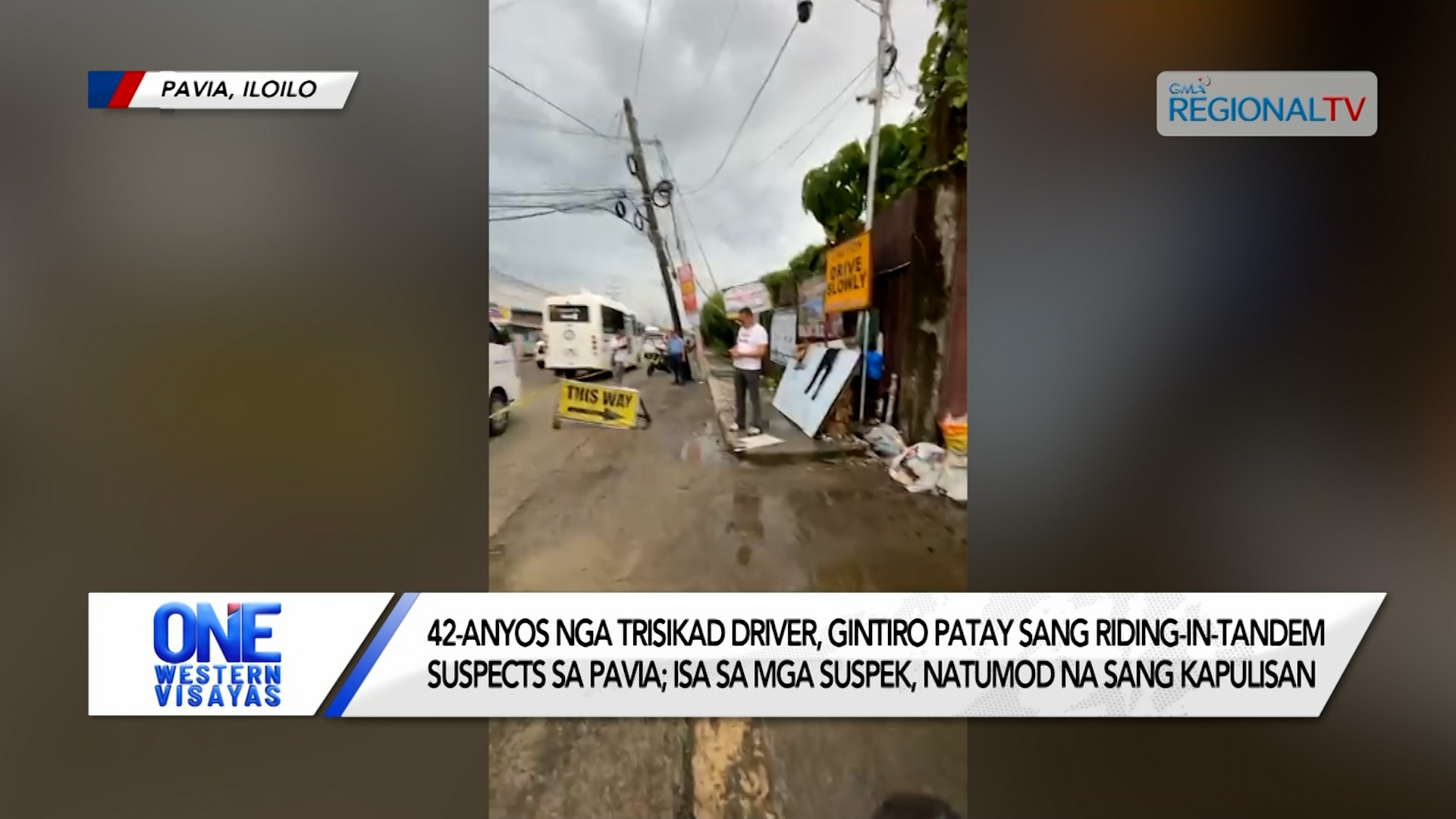 Traysikad Drayber, Gintiro Patay sang Riding-in-Tandem Suspects sa Pavia