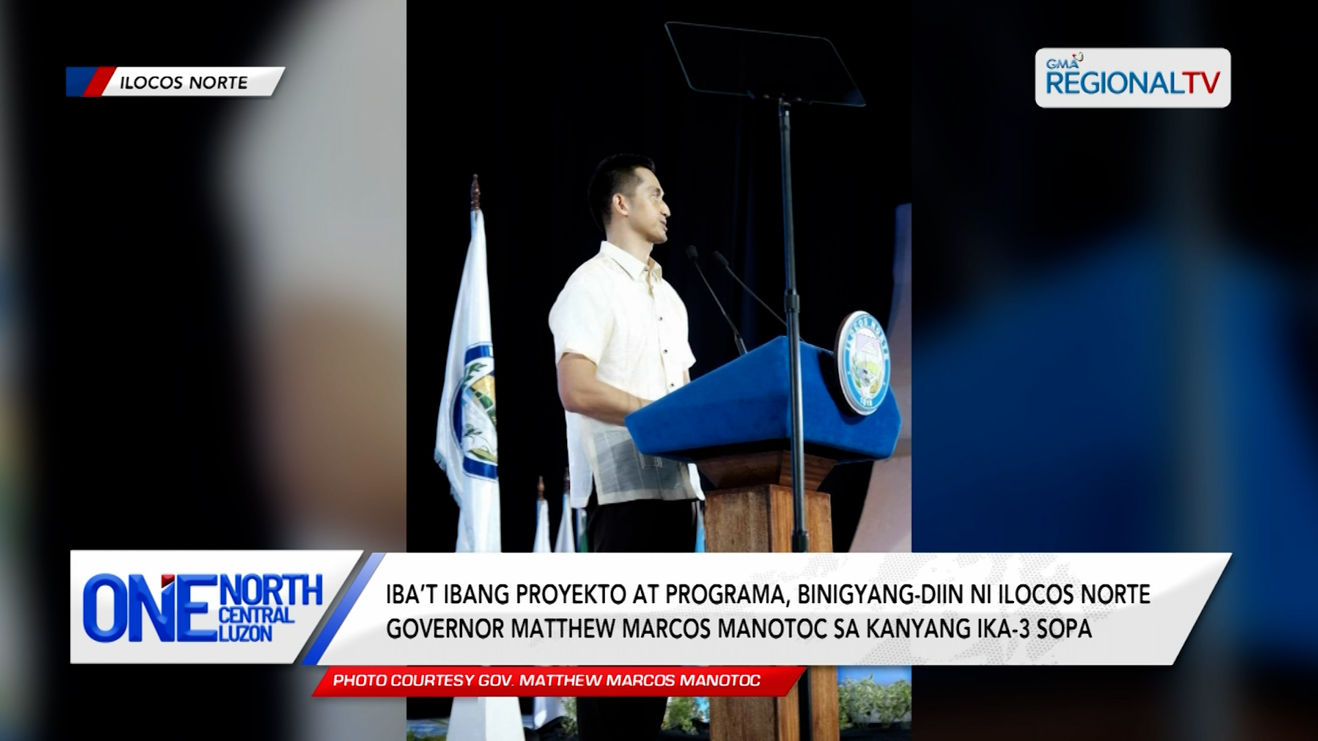 Iba’t ibang programa, ibinida ni Ilocos Norte Gov.  Manotoc sa kanyang SOPA