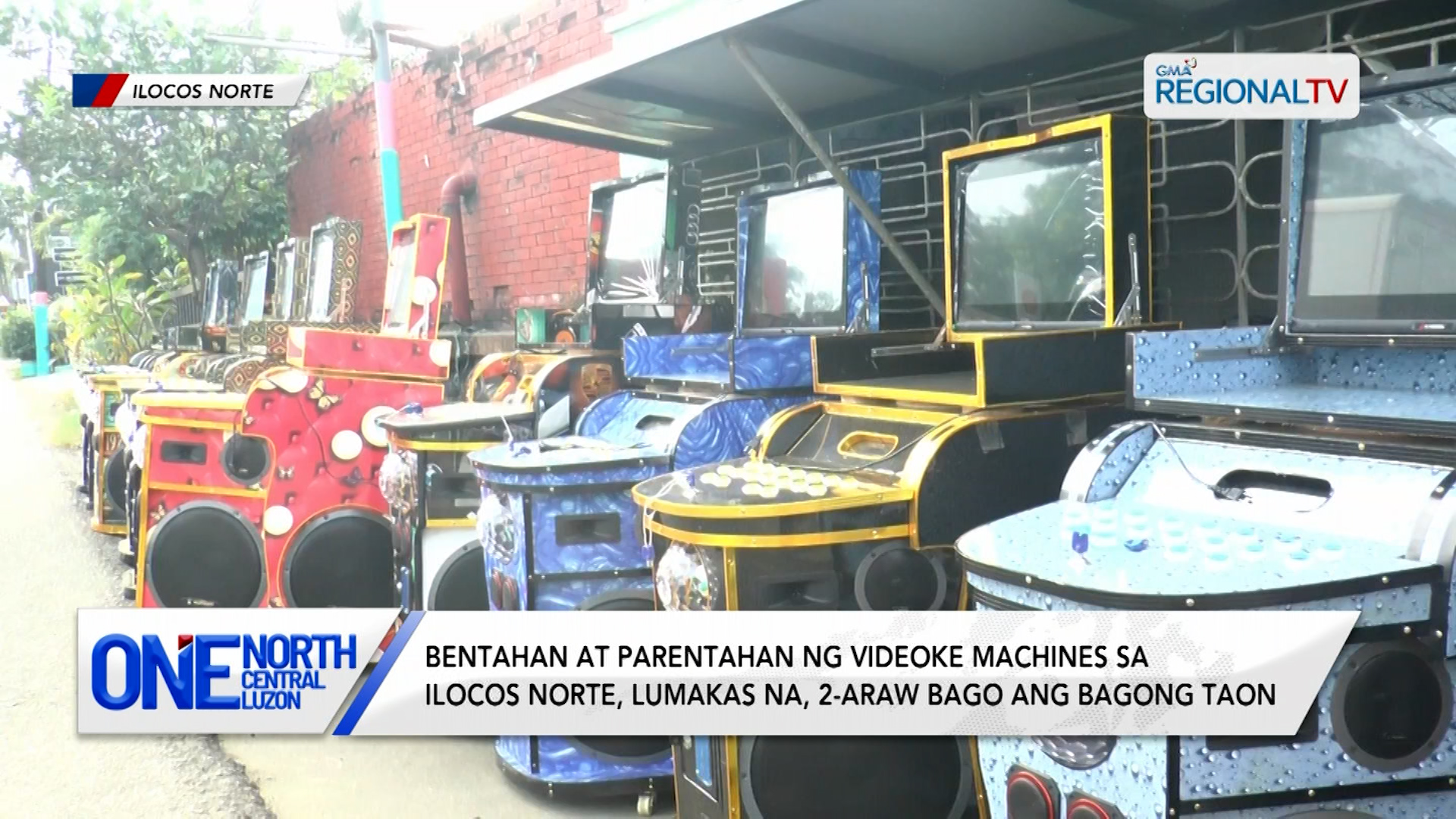 Bentahan at parentahan ng videoke machines sa Ilocos Norte, lumakas na