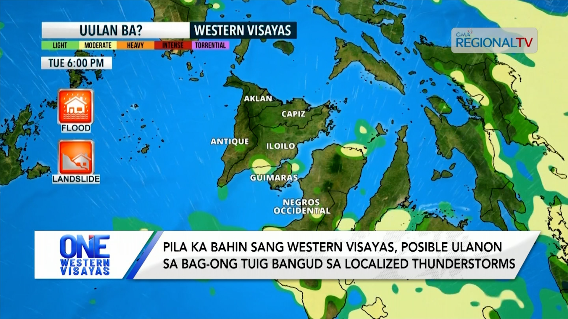 Pila ka bahin sang Western Visayas, posible ulanon sa bag-ong tuig