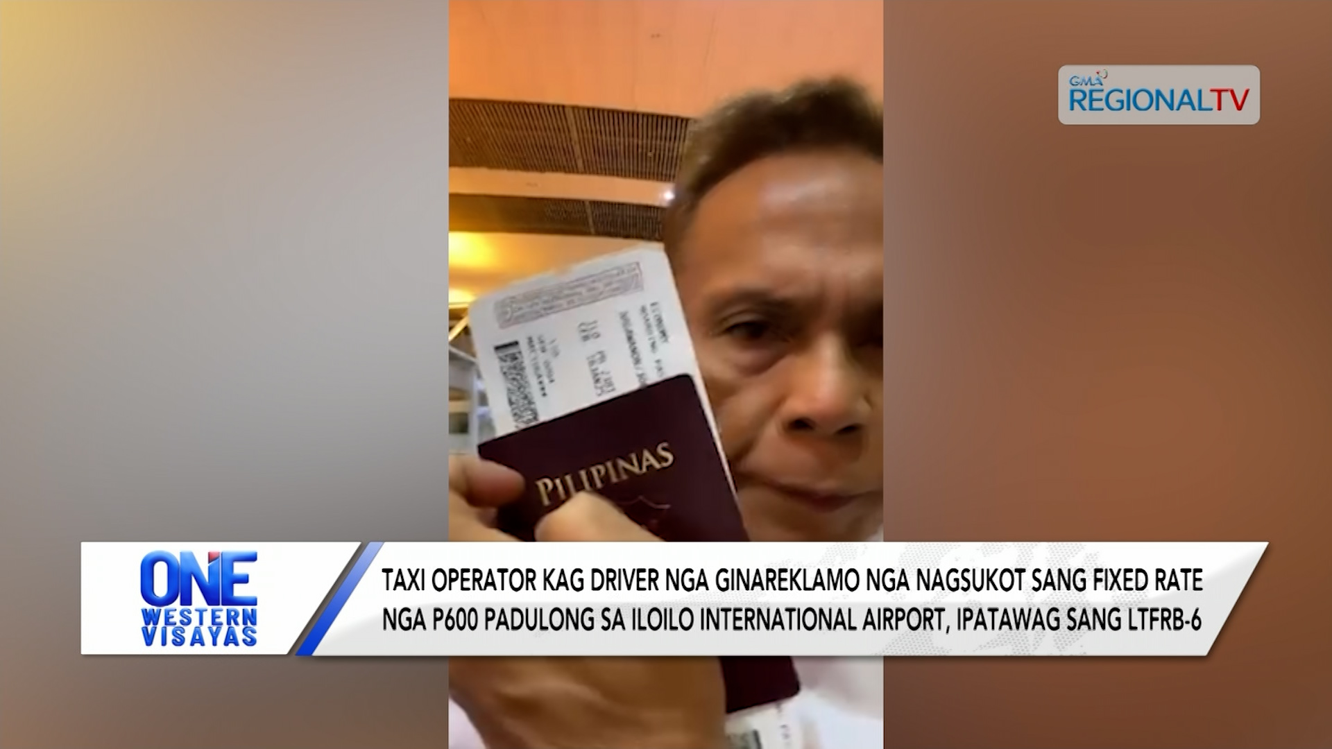 Taxi driver, ginareklamo nga nagsukot sang P600 padulong sa Iloilo Airport