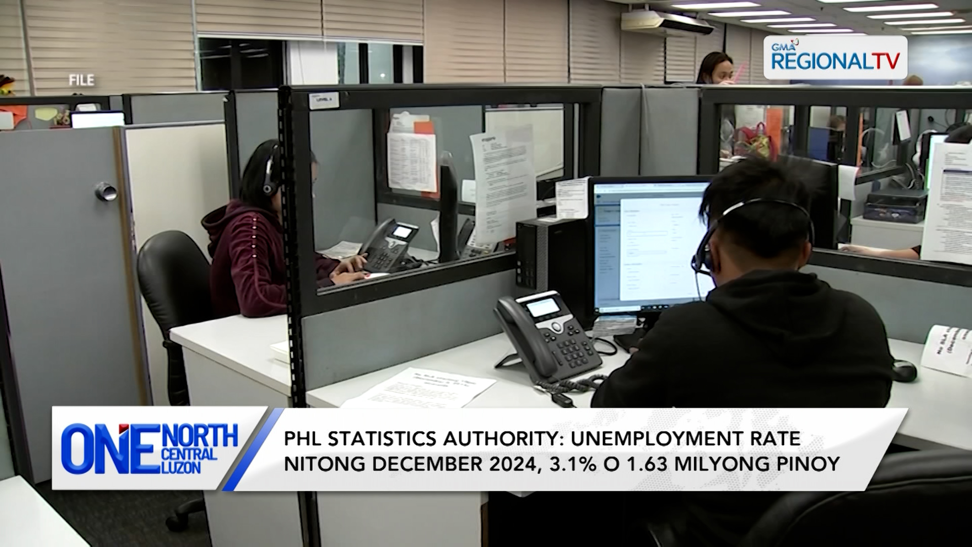 PSA: Unemployment rate nitong December 2024, nasa 1.63 milyong Pinoy