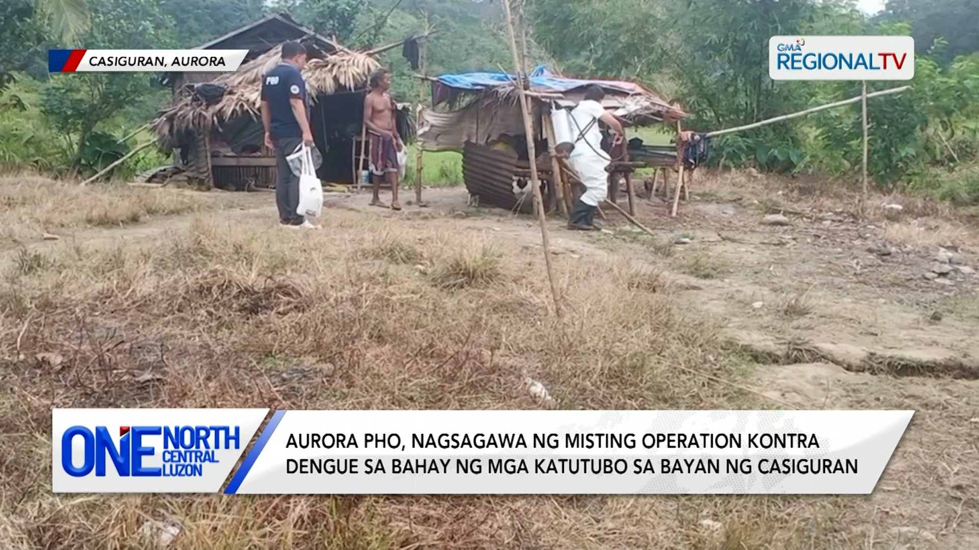 Aurora PHO, nagsagawa ng misting operation kontra dengue