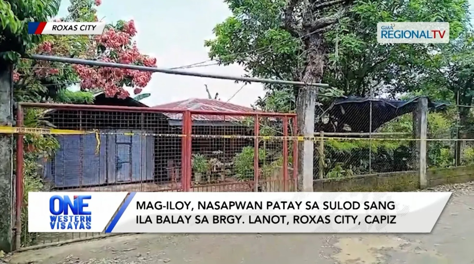 Mag-iloy, nasapwan patay sa sulod sang ila balay sa Roxas City, Capiz