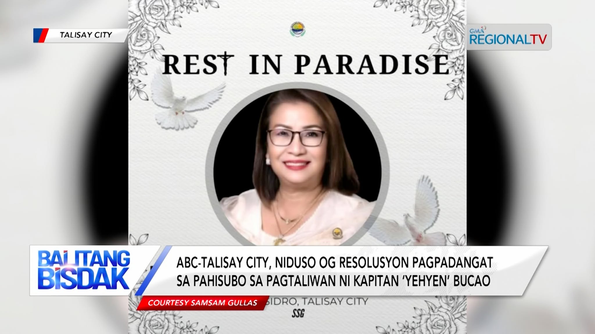 ABC-Talisay, mipadangat sa pahasubo sa pagtaliwan ni Kapitan ‘Yehyen’ Bucao