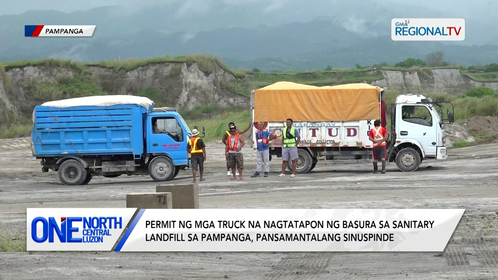 Permit ng mga truck sa sanitary landfill, pansamantalang sinuspinde