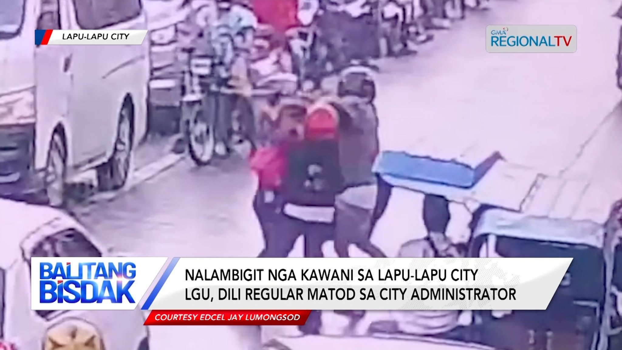 Kawani sa Lapu-Lapu LGU nga nalambigit sa away-karsada, nangayo’g pasaylo