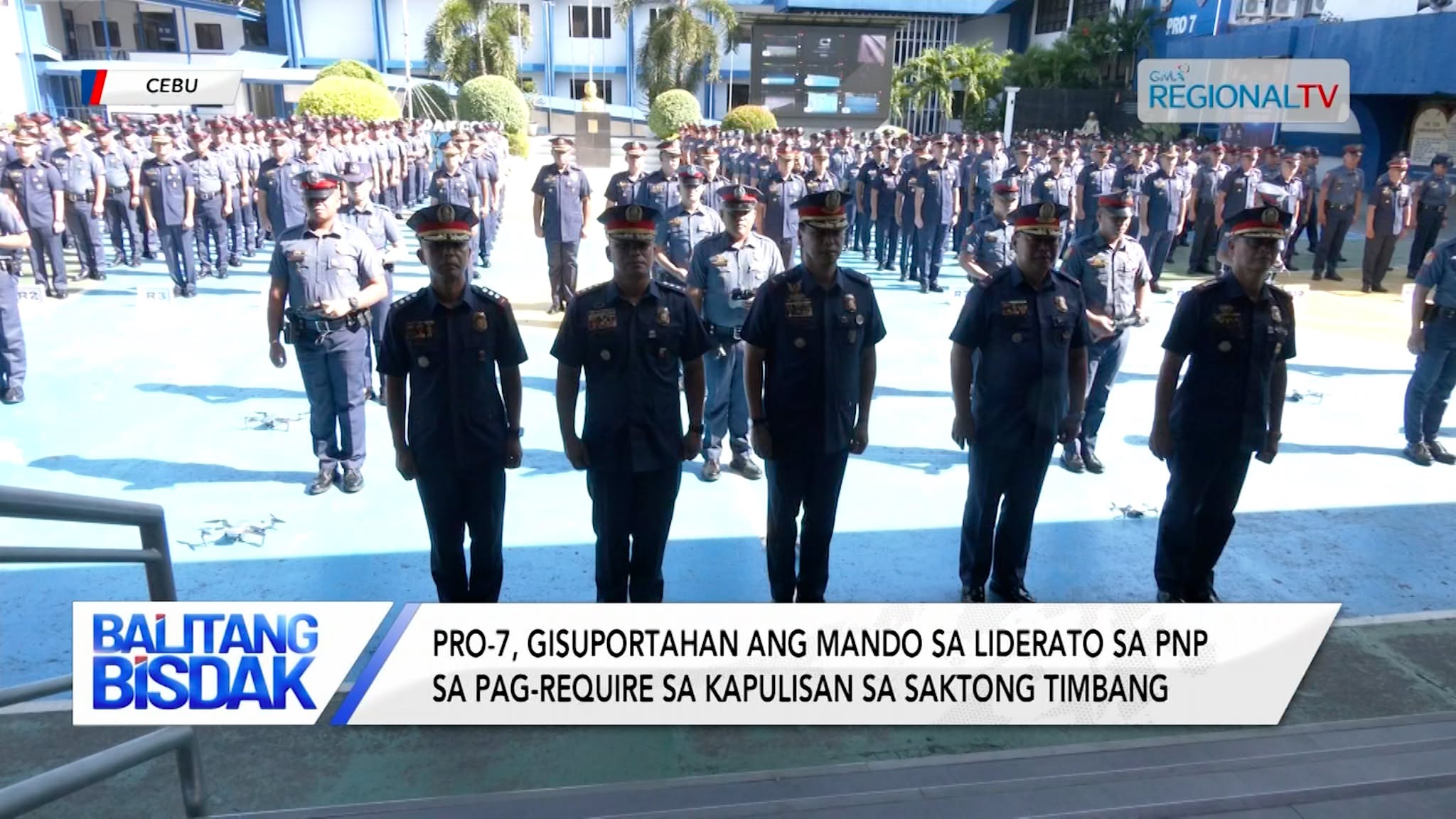 Direktiba sa insaktong timbang alang sa mga pulis, tumanon sa PRO-7