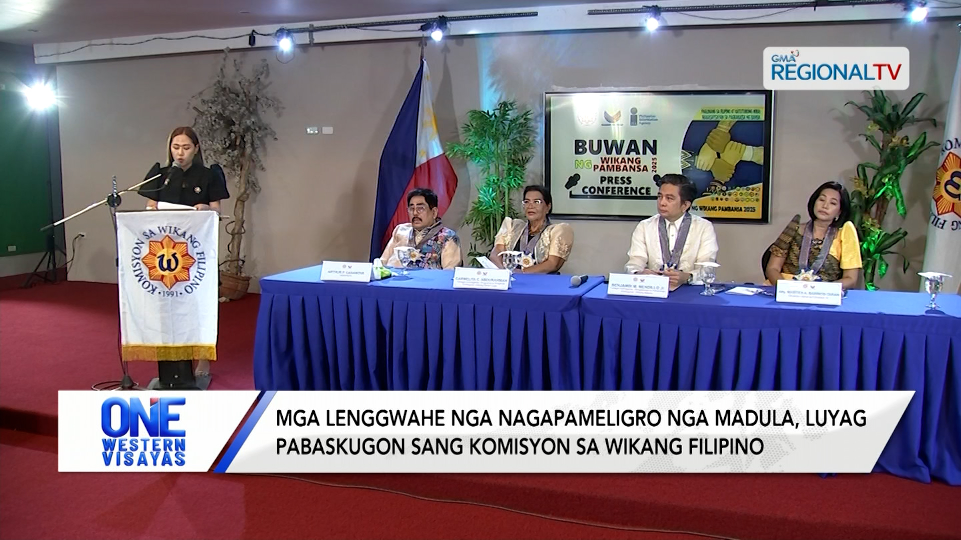 Mga lenggwahe nga nagapameligro, tutukan sang Komisyon sa Wikang Filipino | One Western Visayas