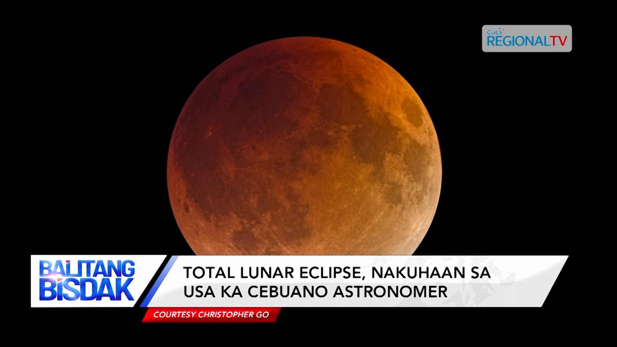 Total Lunar Eclipse, Nakuhaan sa Usa ka Cebuano Astronomer | Balitang Bisdak