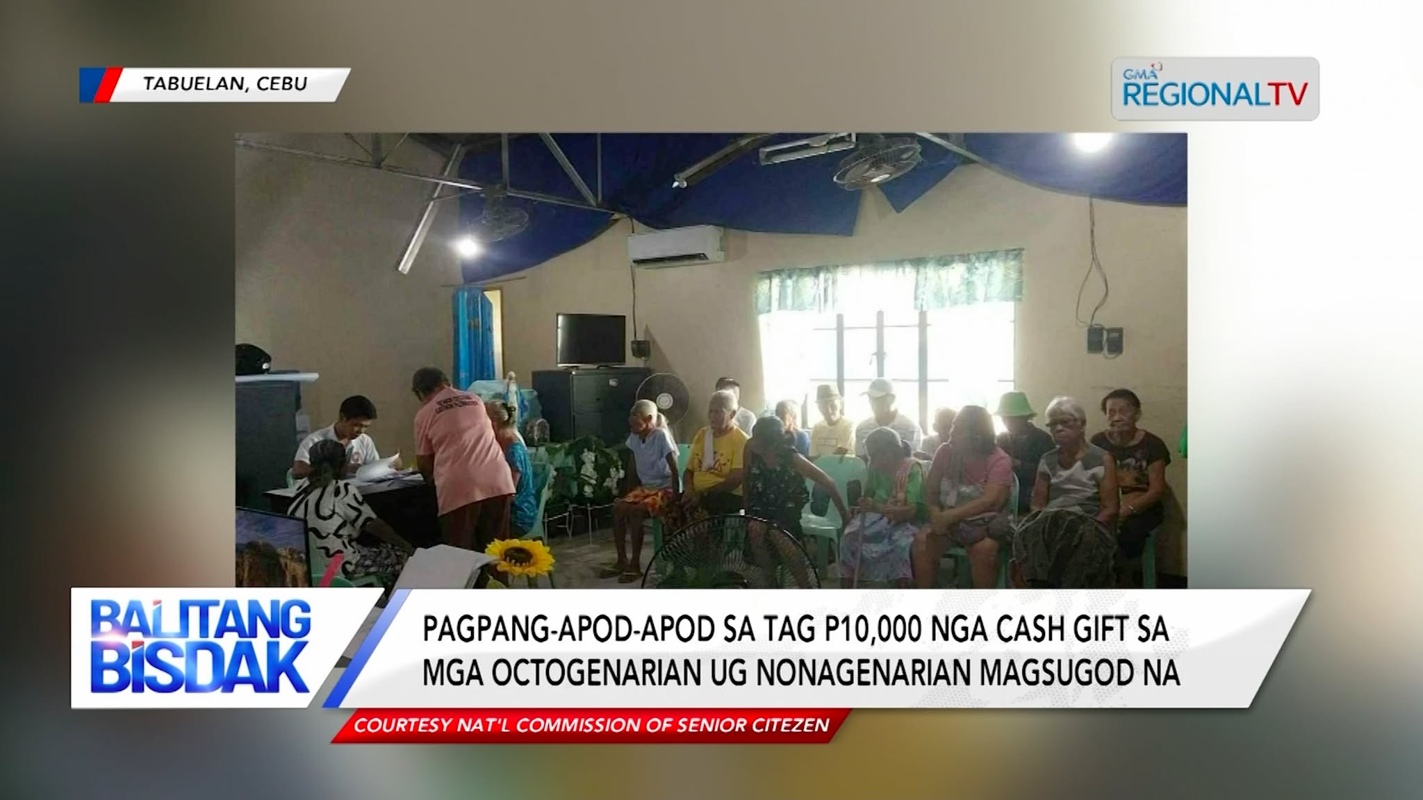 Cash Gifts alang sa mga Octogenarian ug Nonagenarian sa Tabuelan, Madawat na | Balitang Bisdak