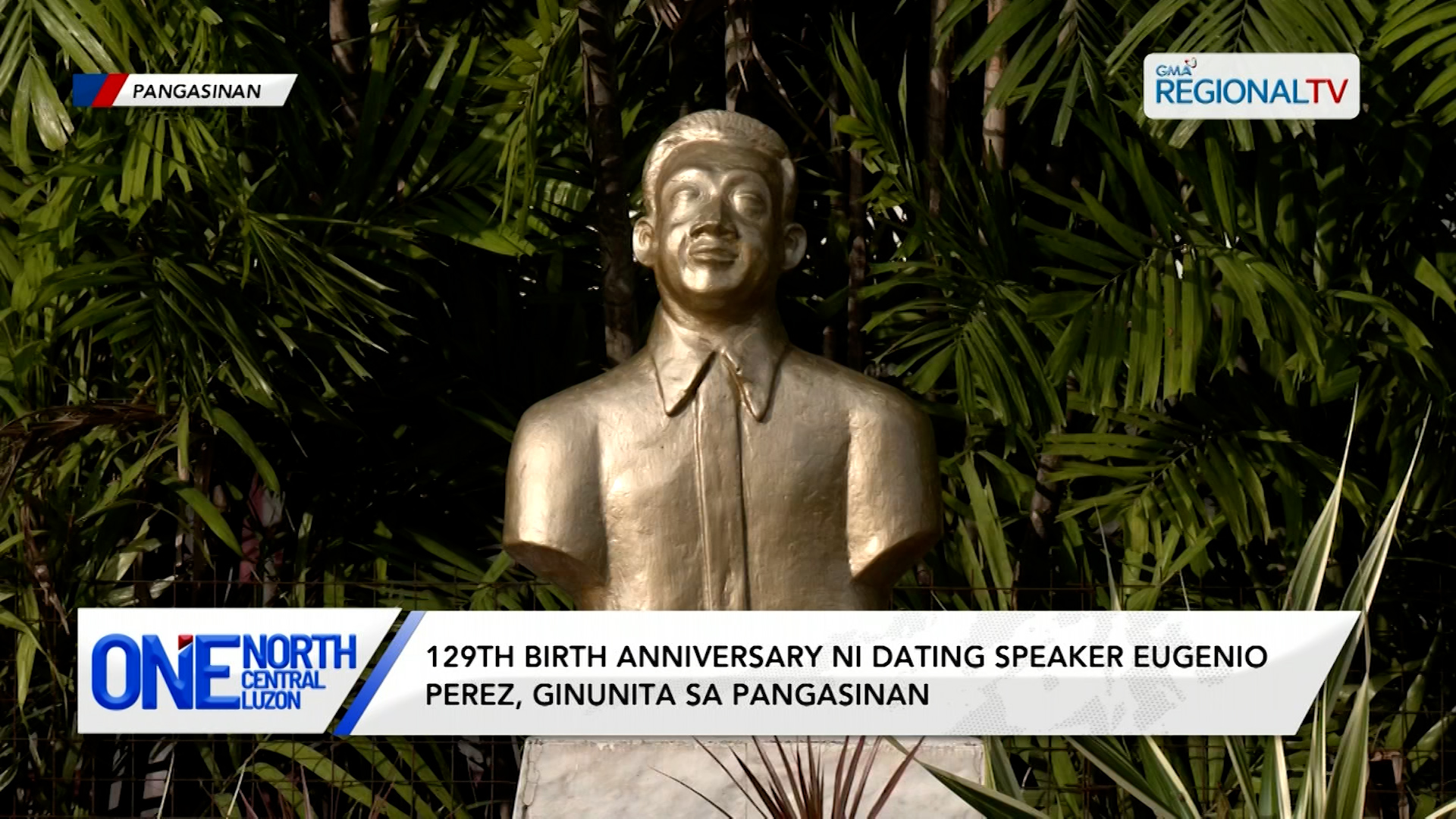 129th birth anniversary ni dating Speaker Eugenio Perez, ginunita | One North Central Luzon