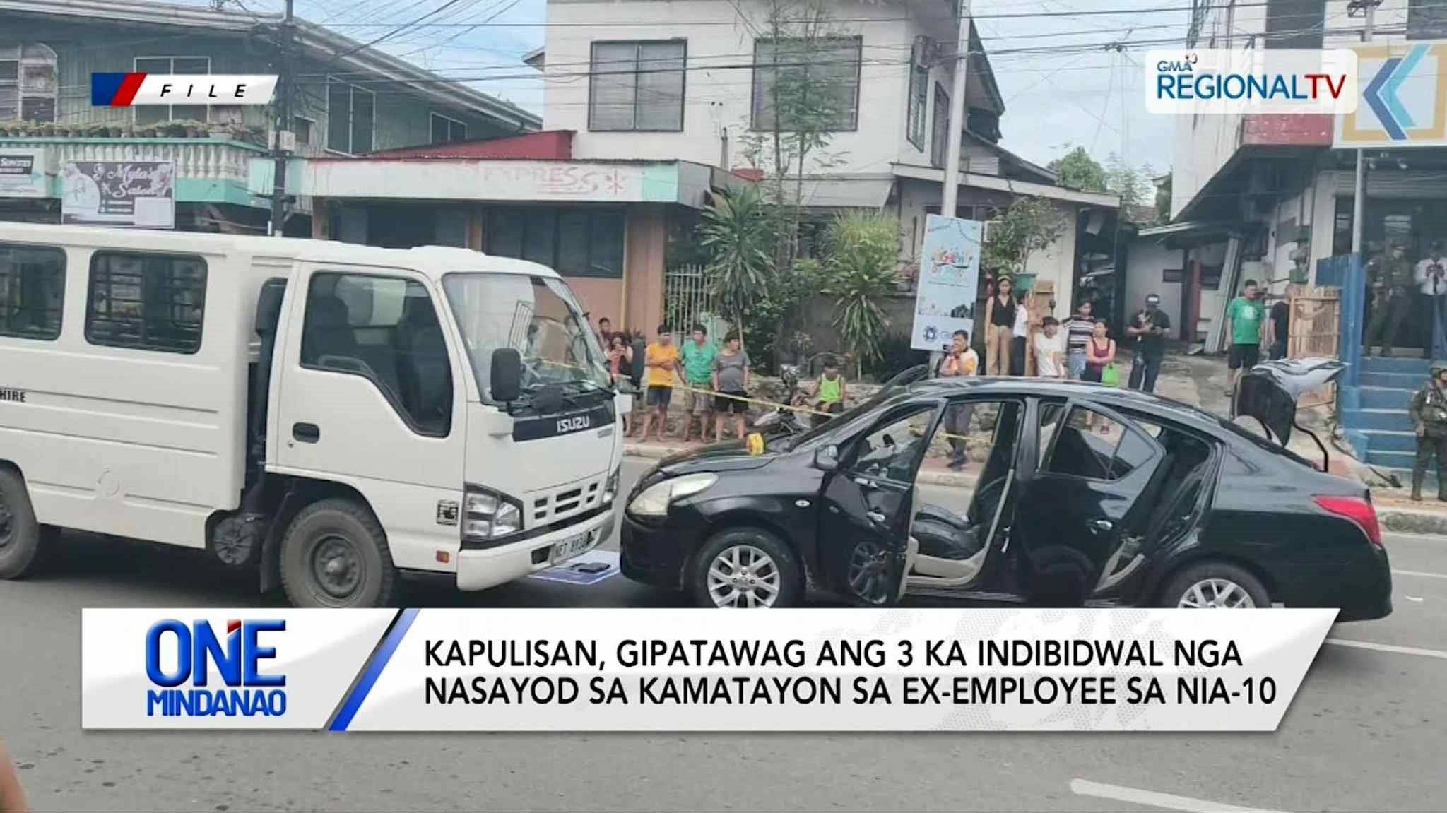 Kapulisan, gipatawag ang 3 indibidwal sa kamatayon sa ex-employee sa NIA-10 | One Mindanao