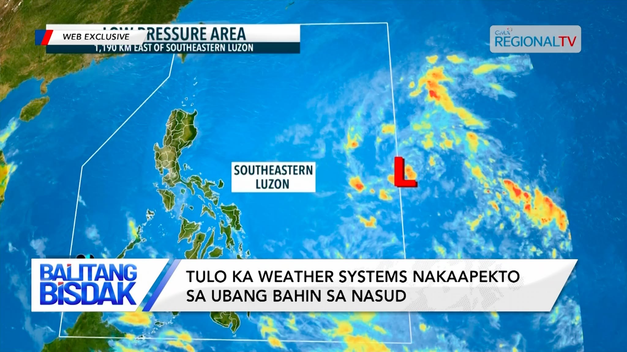 LPA nga Gibantayan sa PAGASA, Musulod sa PAR bisan unsang Orasa | Balitang Bisdak