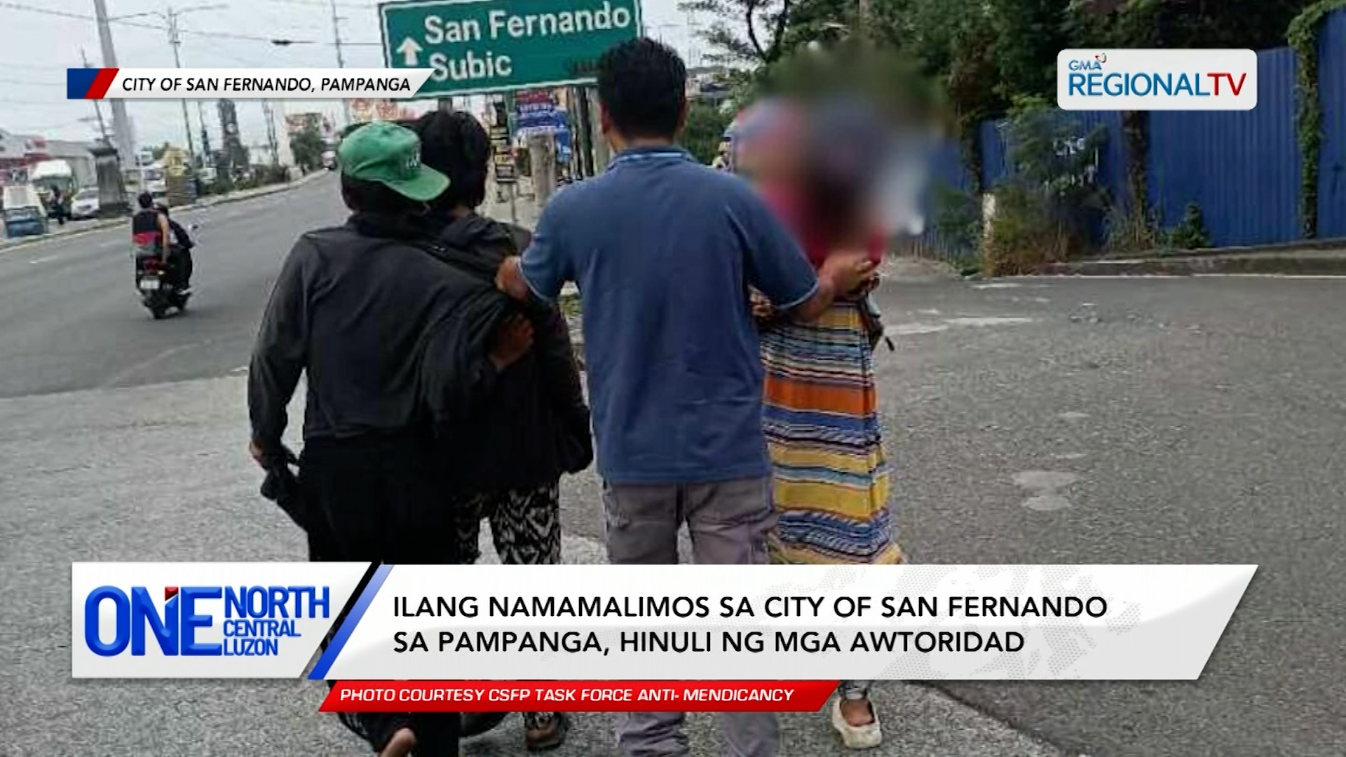 Ilang namamalimos sa City of San Fernando, hinuli ng mga awtoridad | One North Central Luzon