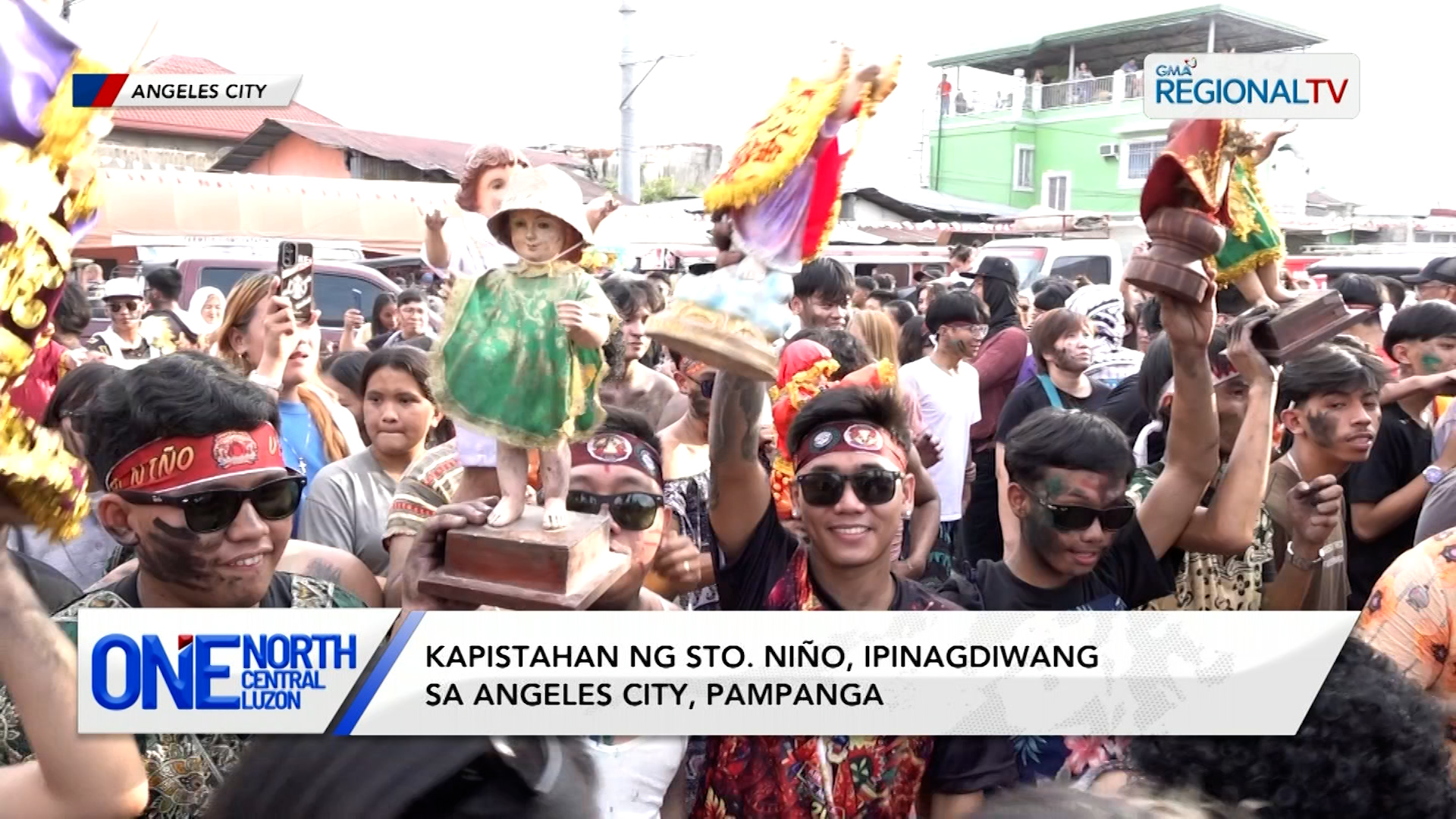Kapistahan ng Sto. Niño, ipinagdiwang sa Angeles City, Pampanga | One North Central Luzon