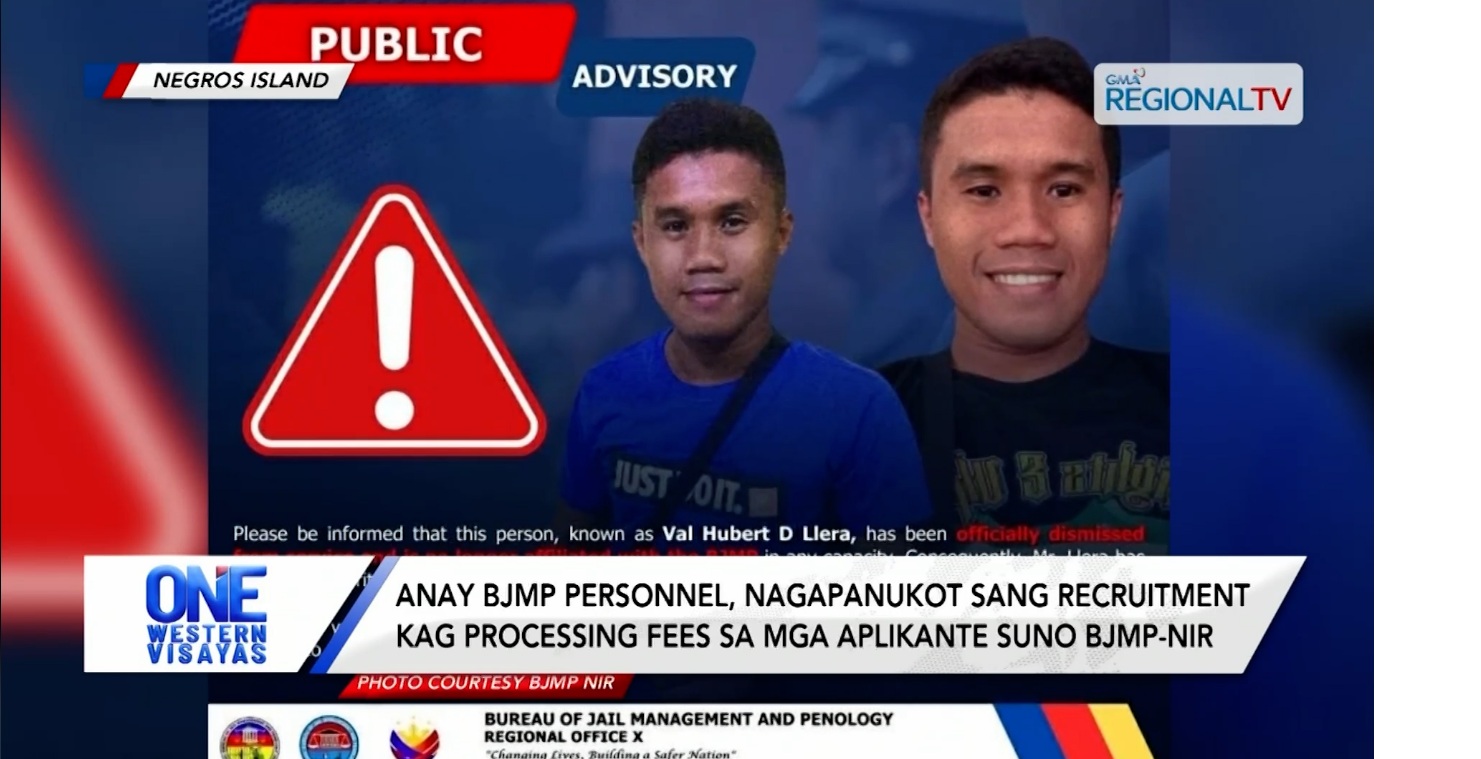 Anay BJMP personnel, nagapanunto sa naga-apply nga jail officer suno BJMP-NIR | One Western Visayas