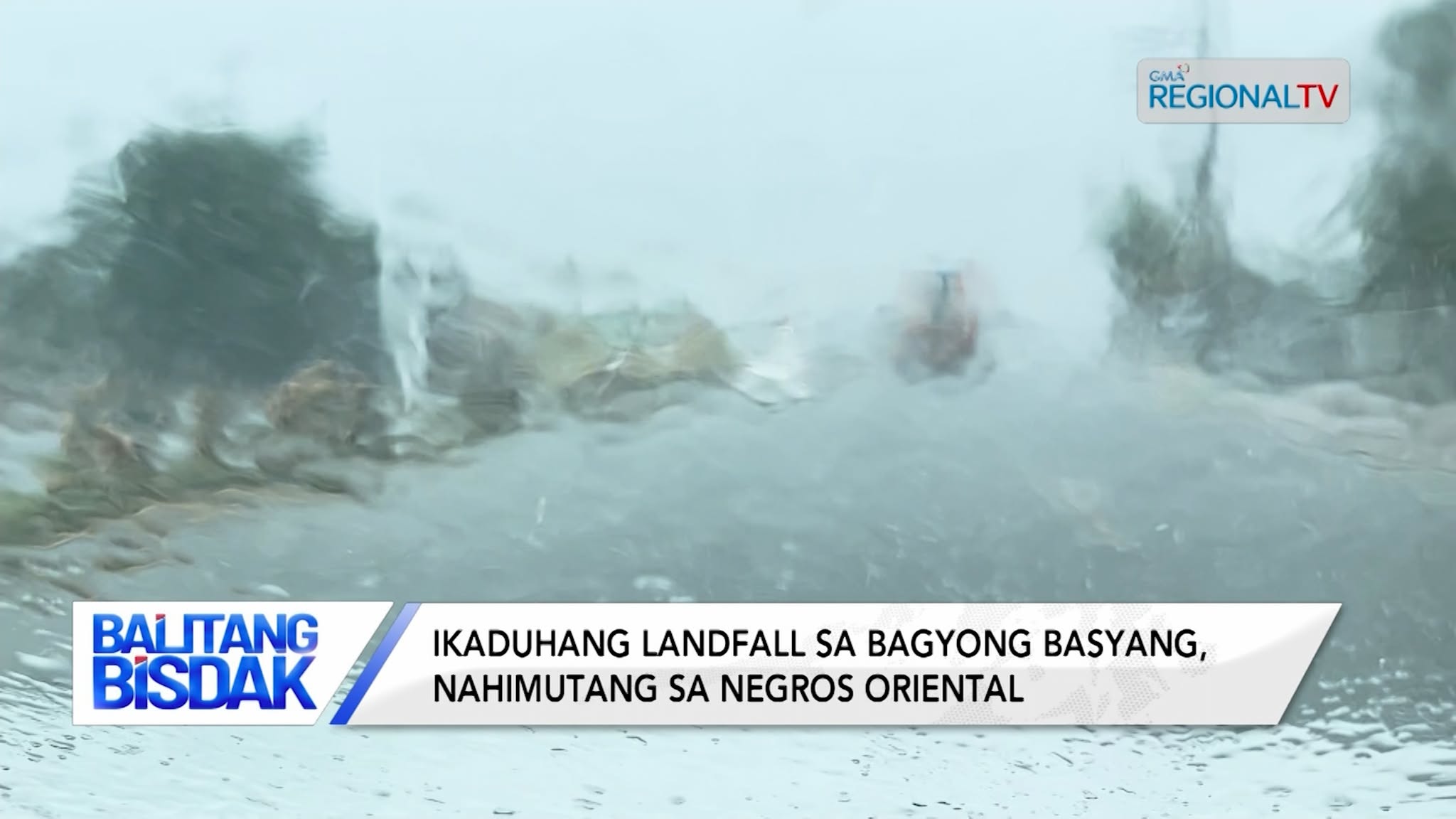 Ikaduhang Landfall sa Bagyong Basyang, Nahimutang sa Negros Oriental | Balitang Bisdak