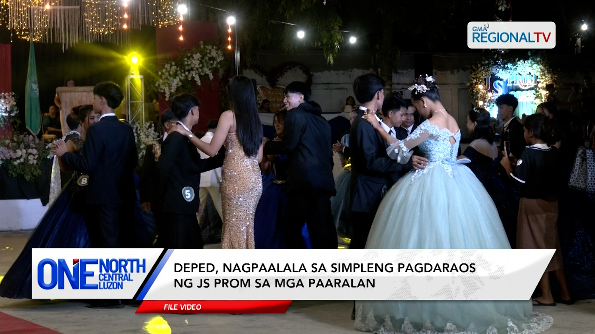 DepEd, nagpaalala sa simpleng pagdaraos ng JS Prom sa mga paaralan | One North Central Luzon