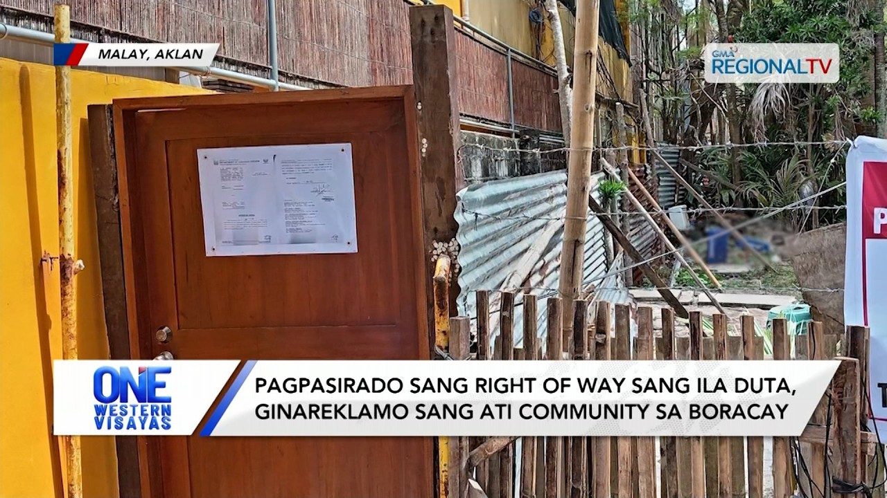 Pagpasirado sang ila duta, ginareklamo sang Ati community sa Boracay | One Western Visayas