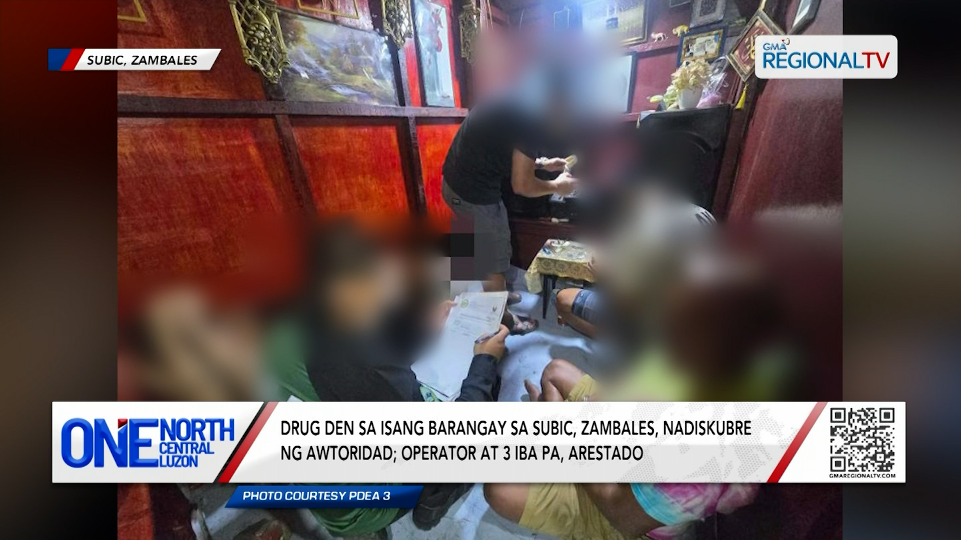 Drug den sa isang barangay sa Subic, Zambales, nadiskubre ng awtoridad | One North Central Luzon