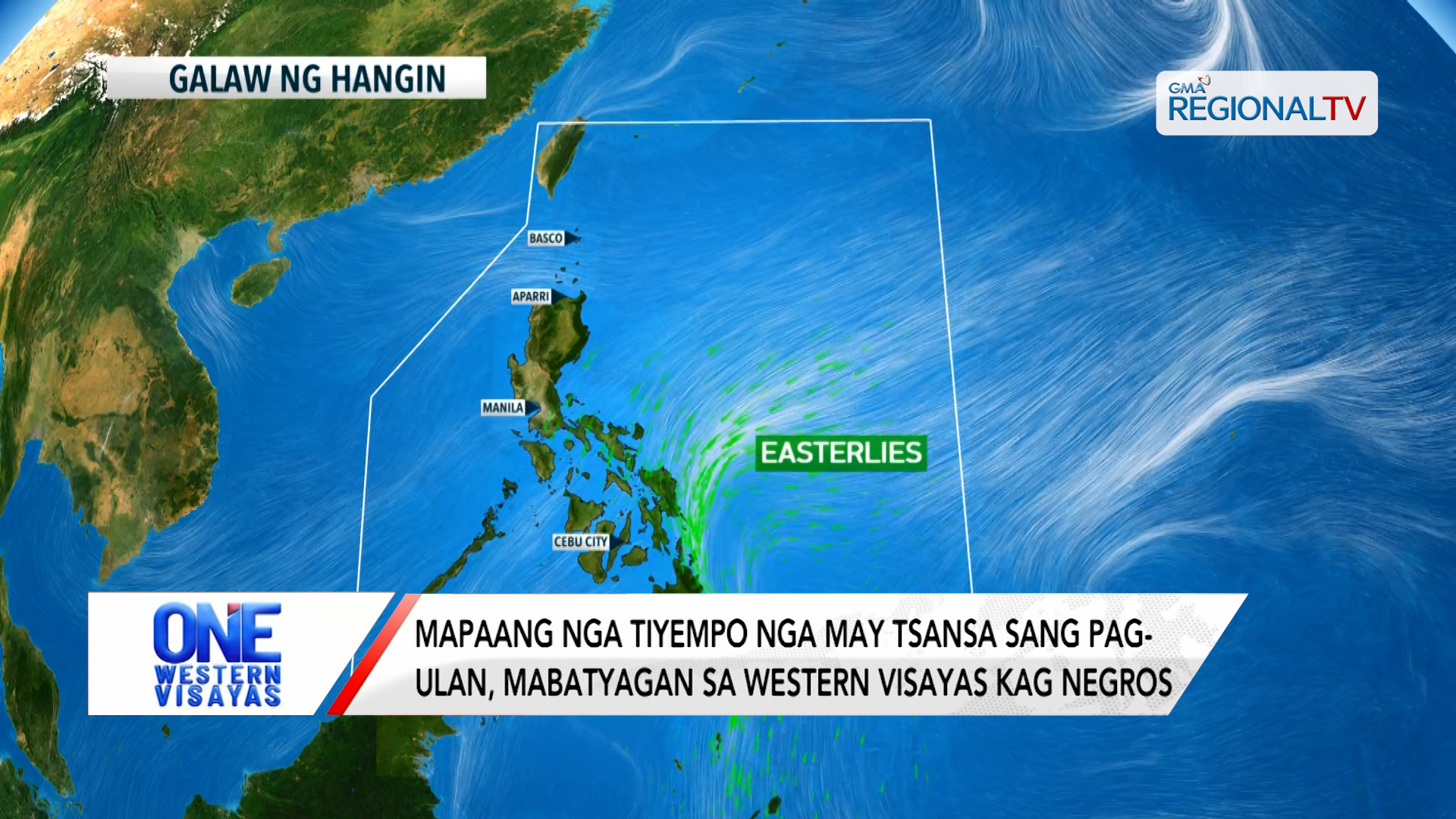 Mapaang nga tiyempo nga may tsansa sang pag-ulan, mabatyagan | One Western Visayas