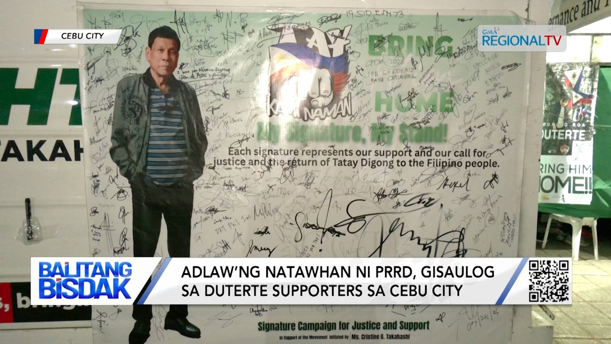 Adlawong Natawhan ni PRRD, Gisaulog sa Iyang Supporters sa Cebu | Balitang Bisdak