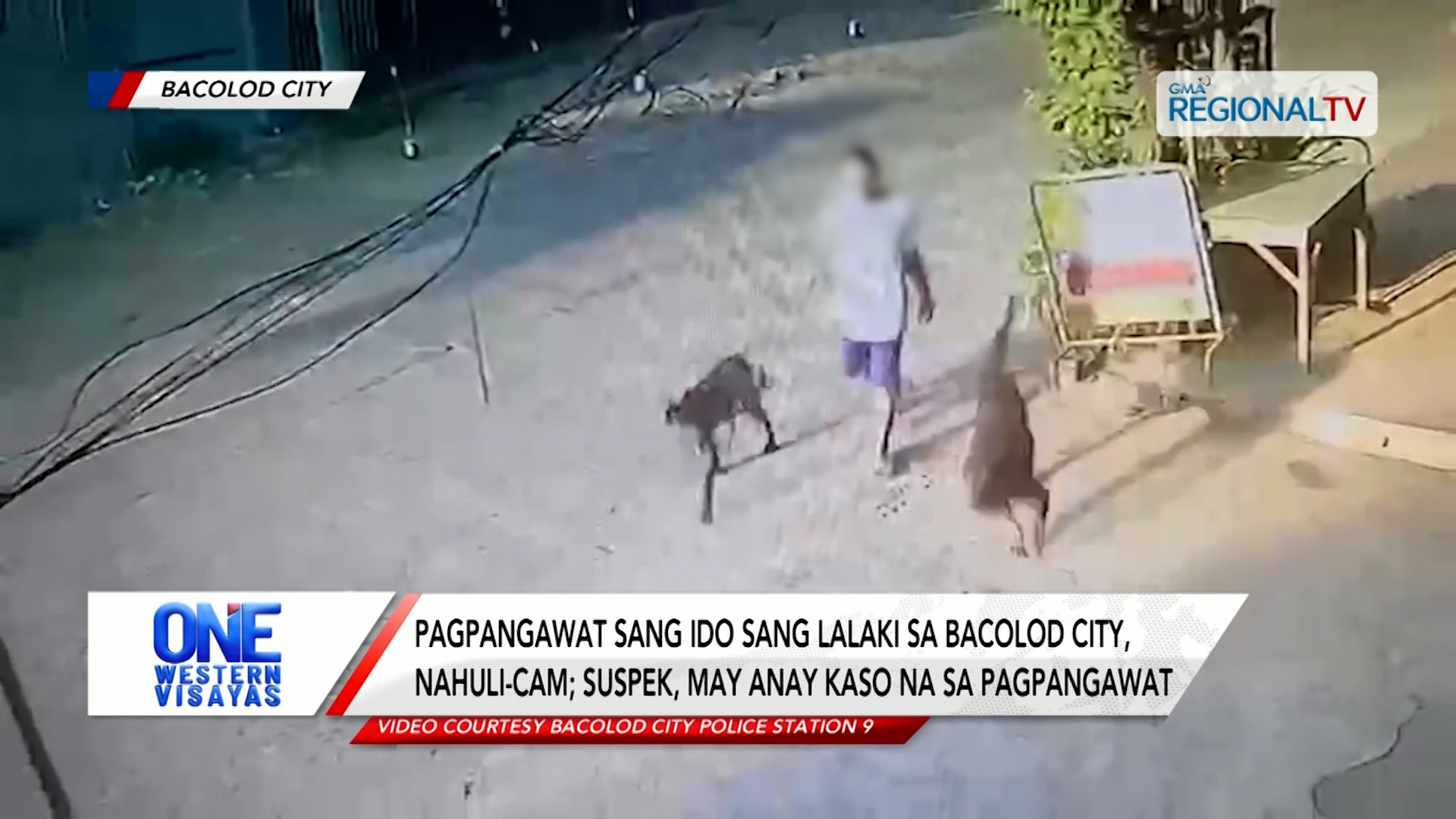 Pagpangawat sang ido sang lalaki sa Bacolod City, nahuli-cam | One Western Visayas