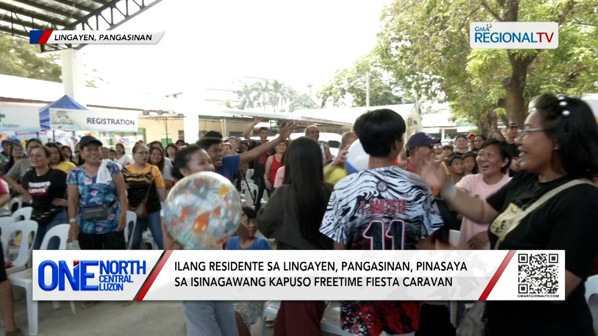 Ilang residente, pinasaya sa isinagawang Kapuso Freetime Fiesta Caravan | One North Central Luzon
