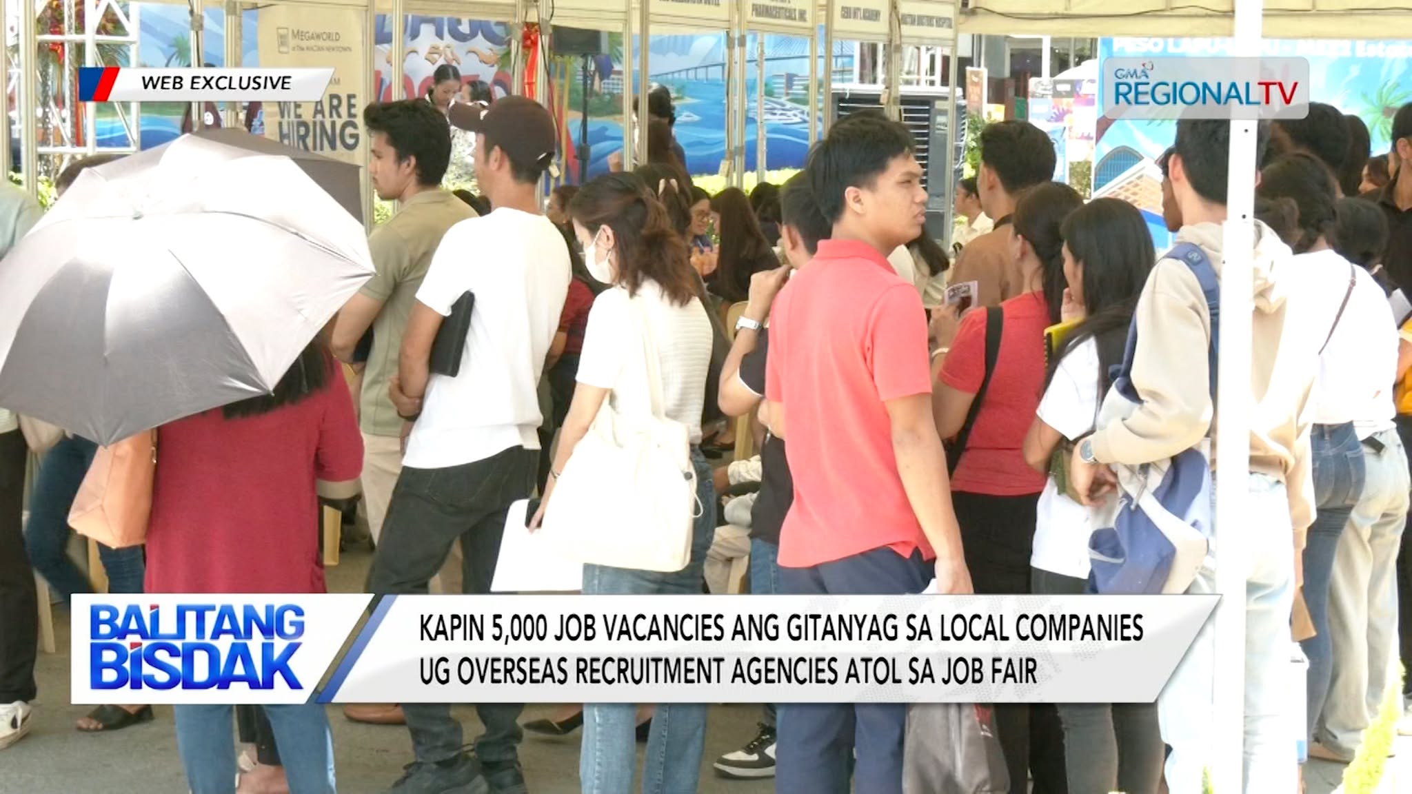 Kapin 5,000 Job Vacancies, Gitanyag sa ‘Kadaugan Job Fair’ | Balitang Bisdak