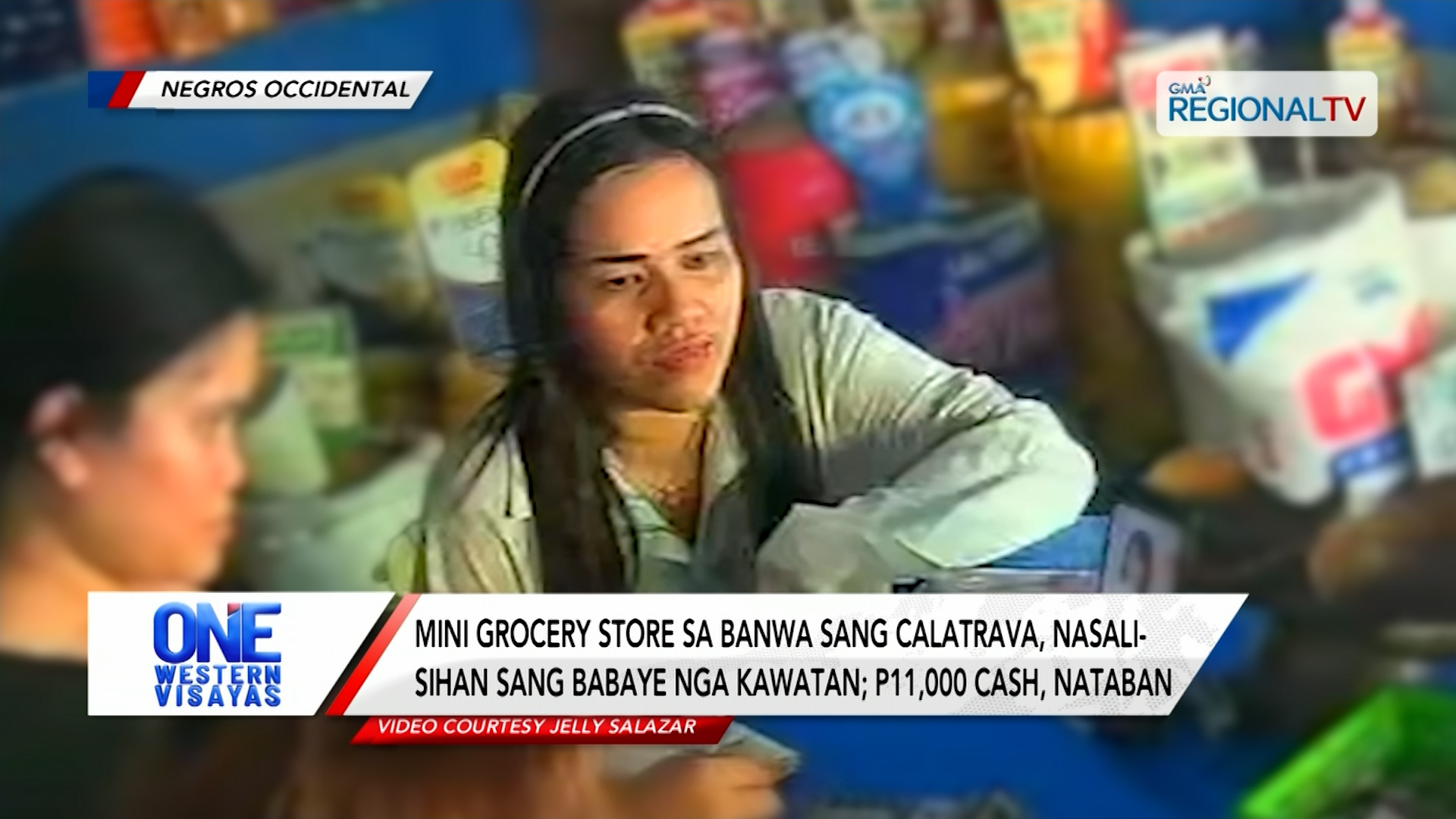 Mini grocery store sa Calatrava, nasalisihan sang babaye; P11,000 cash, nataban| One Western Visayas