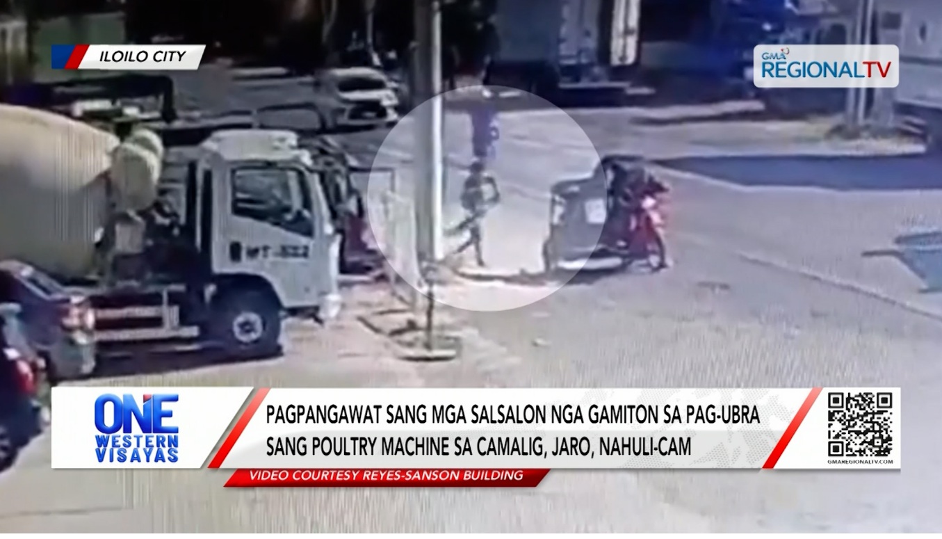 Pagpangawat sang mga salsalon sa Camalig, Jaro, nahuli-cam | One Western Visayas