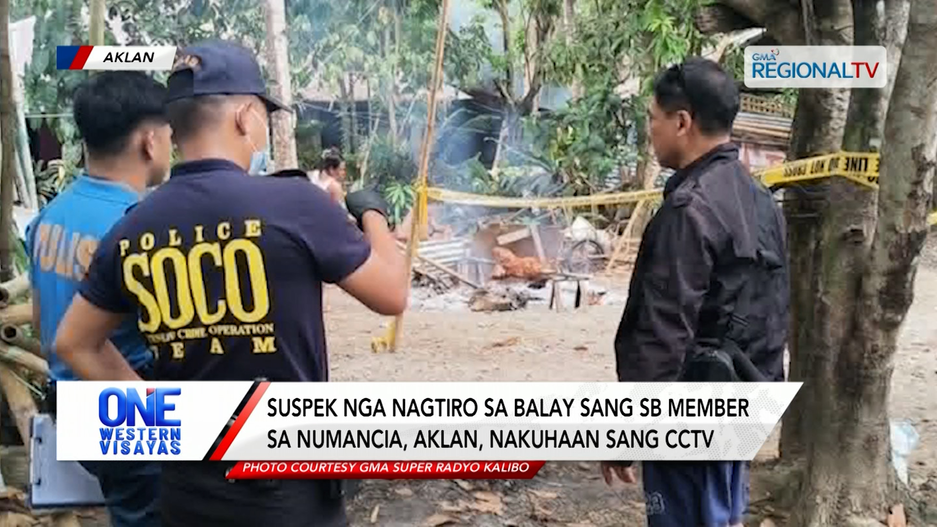 Suspek nga nagtiro sa balay sang SB Member sa Numancia, Aklan | One Western Visayas