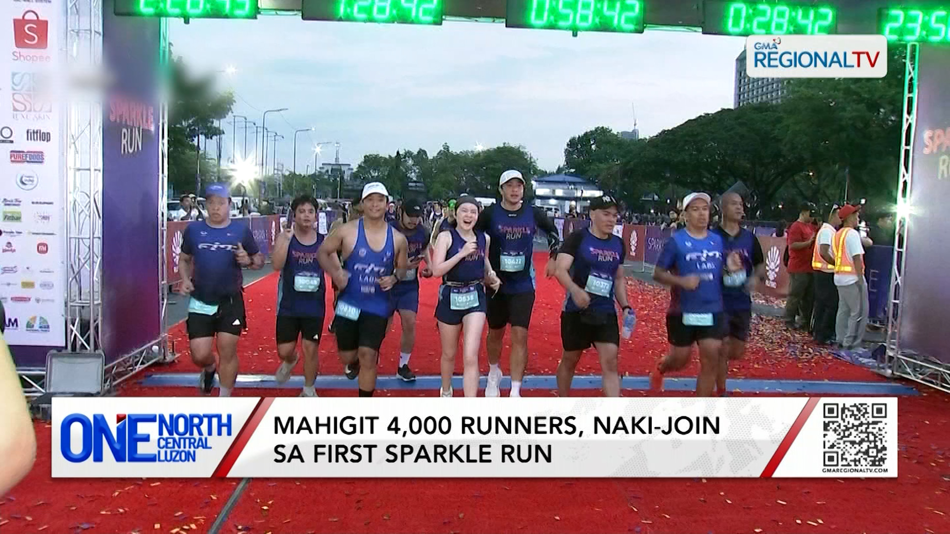 Mahigit 4,000 runners, naki-join sa first Sparkle Run | One North Central Luzon