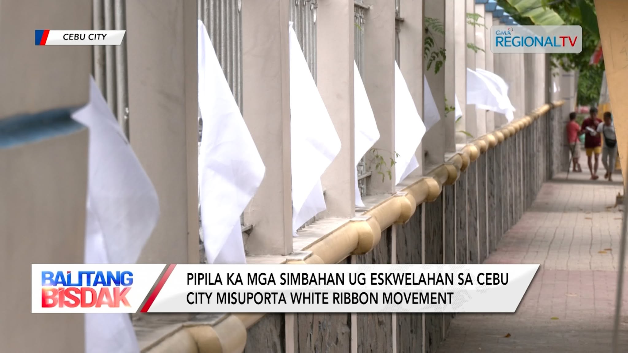 Pipila ka mga Simbahan ug Eskwelahan, Nisuporta sa White Ribbon Movement | Balitang Bisdak