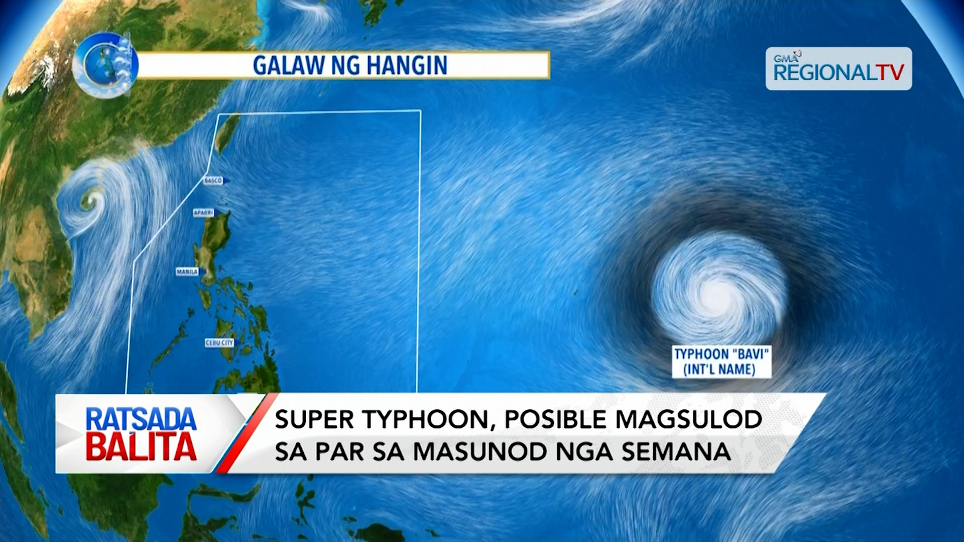 Super typhoon, posible magsulod sa PAR sa masunod nga semana | Ratsada Balita