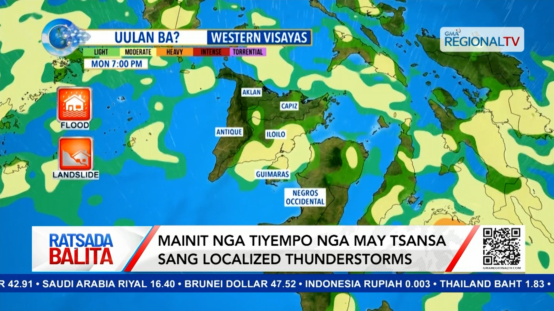 Mainit nga tiyempo nga may tsansa sang localized thunderstorms | Ratsada Balita