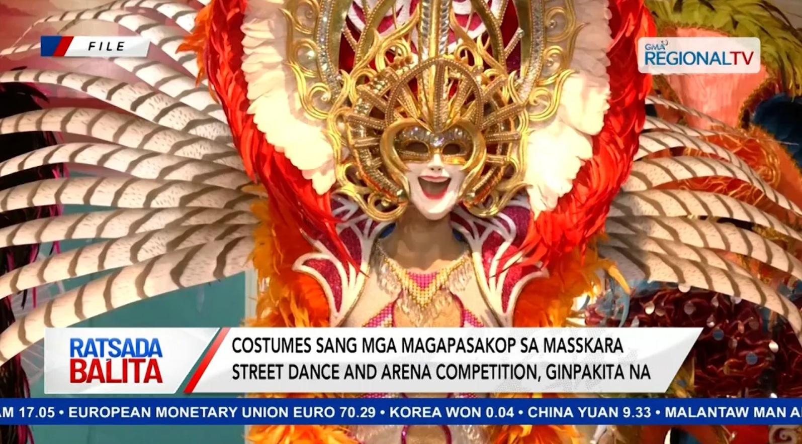 Costumes sang mga magapasakop sa Masskara Street dance and arena competition | Ratsada Balita