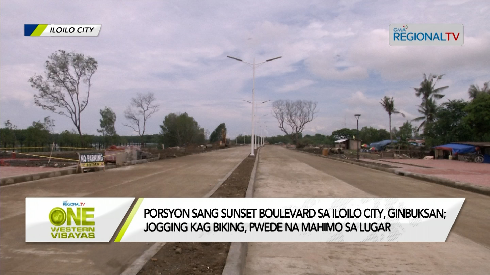 Porsyon sang Sunset Boulevard sa Iloilo City, ginbuksan na