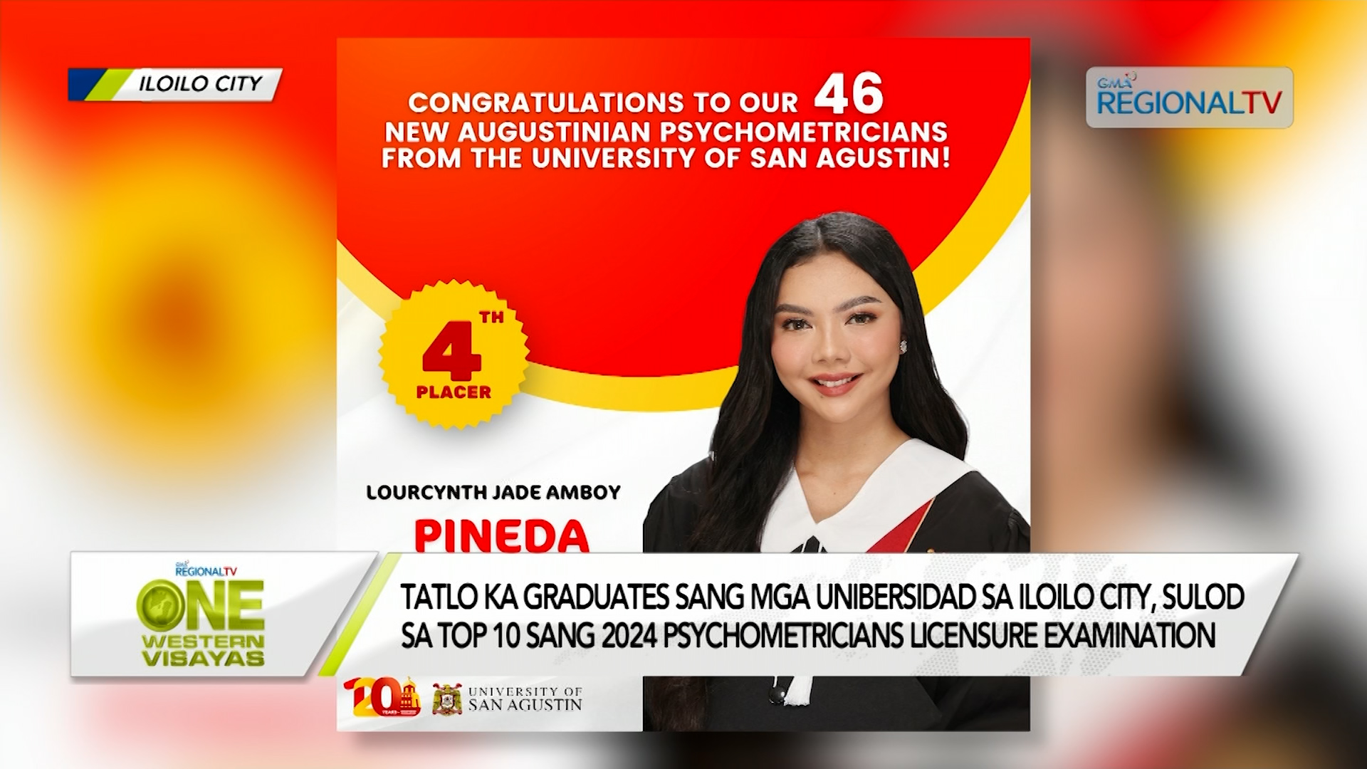 3 ka Ilonggo sulod sa top 10 sang 2024 Psychometricians Licensure Examination