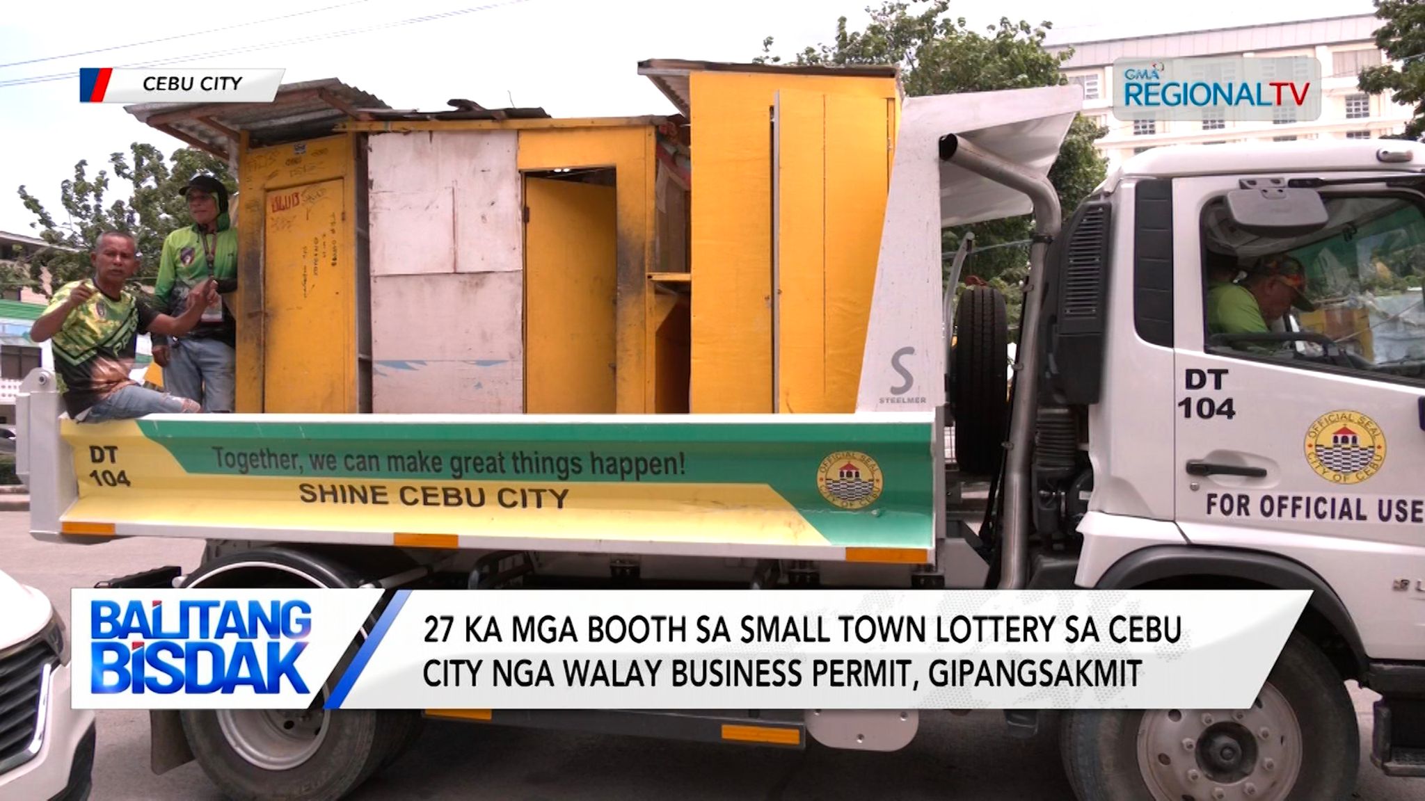 27 ka booths sa small town lottery nga wa’y permit, gisakmit