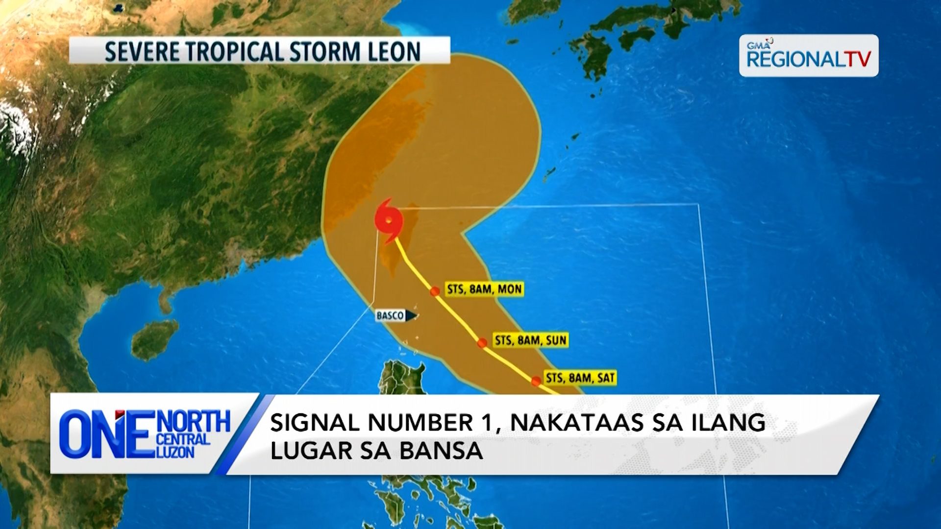 Bagyong Leon, mahigpit na binabantayan ng PAGASA