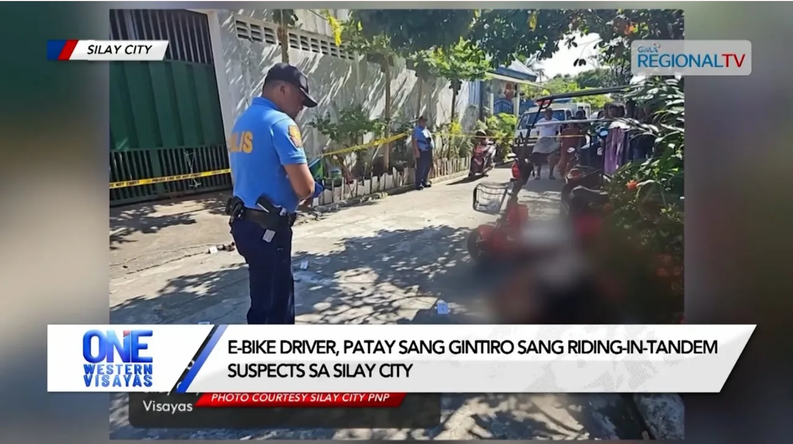 E-bike driver, patay sang gintiro sang riding-in-tandem suspects sa Silay City